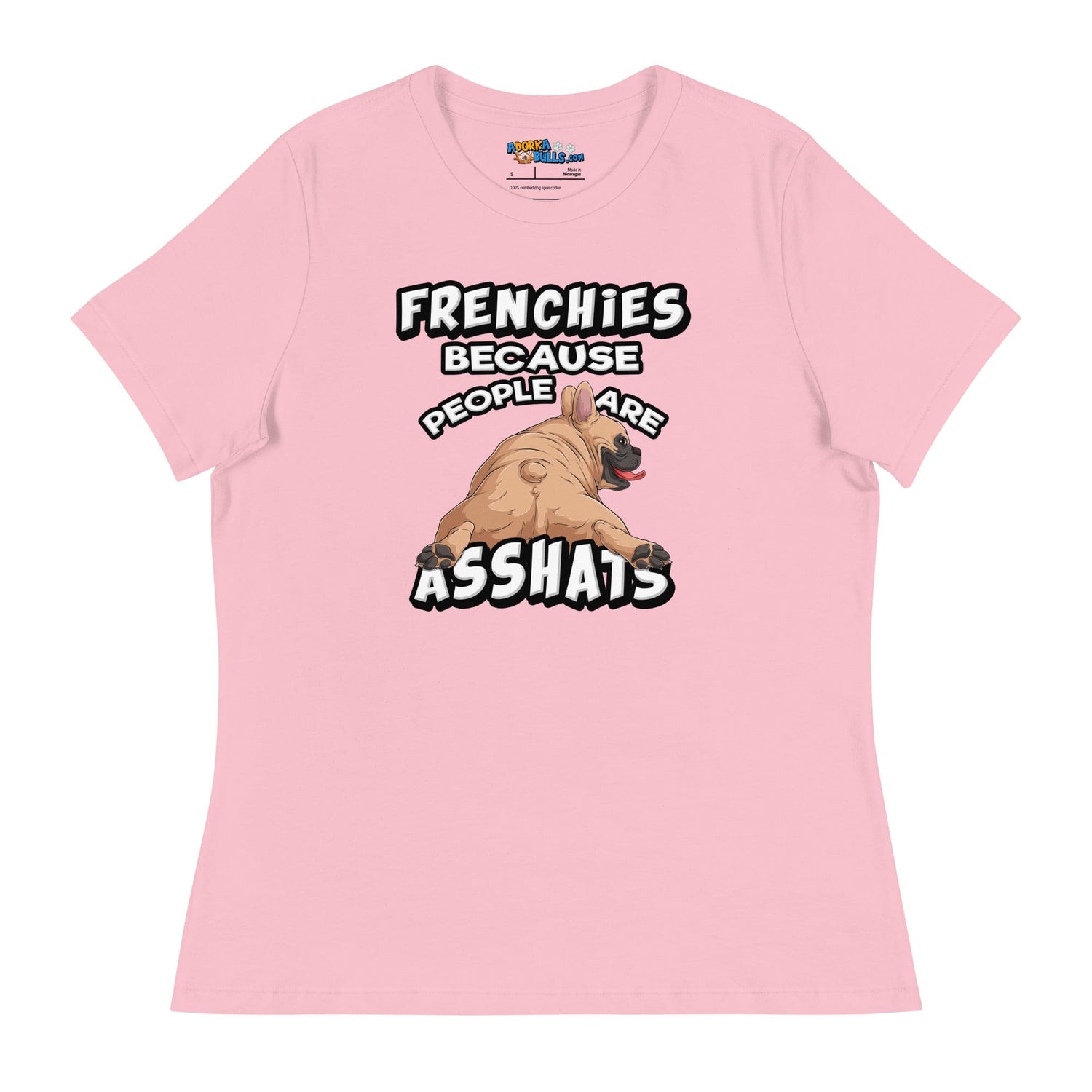 "People are Asshats" French Bulldog Women&
