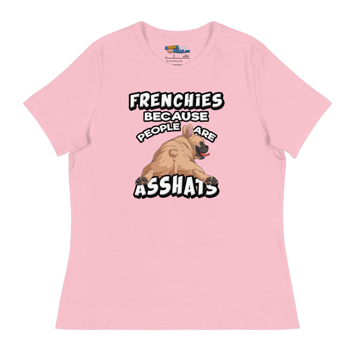 "People are Asshats" French Bulldog Women&