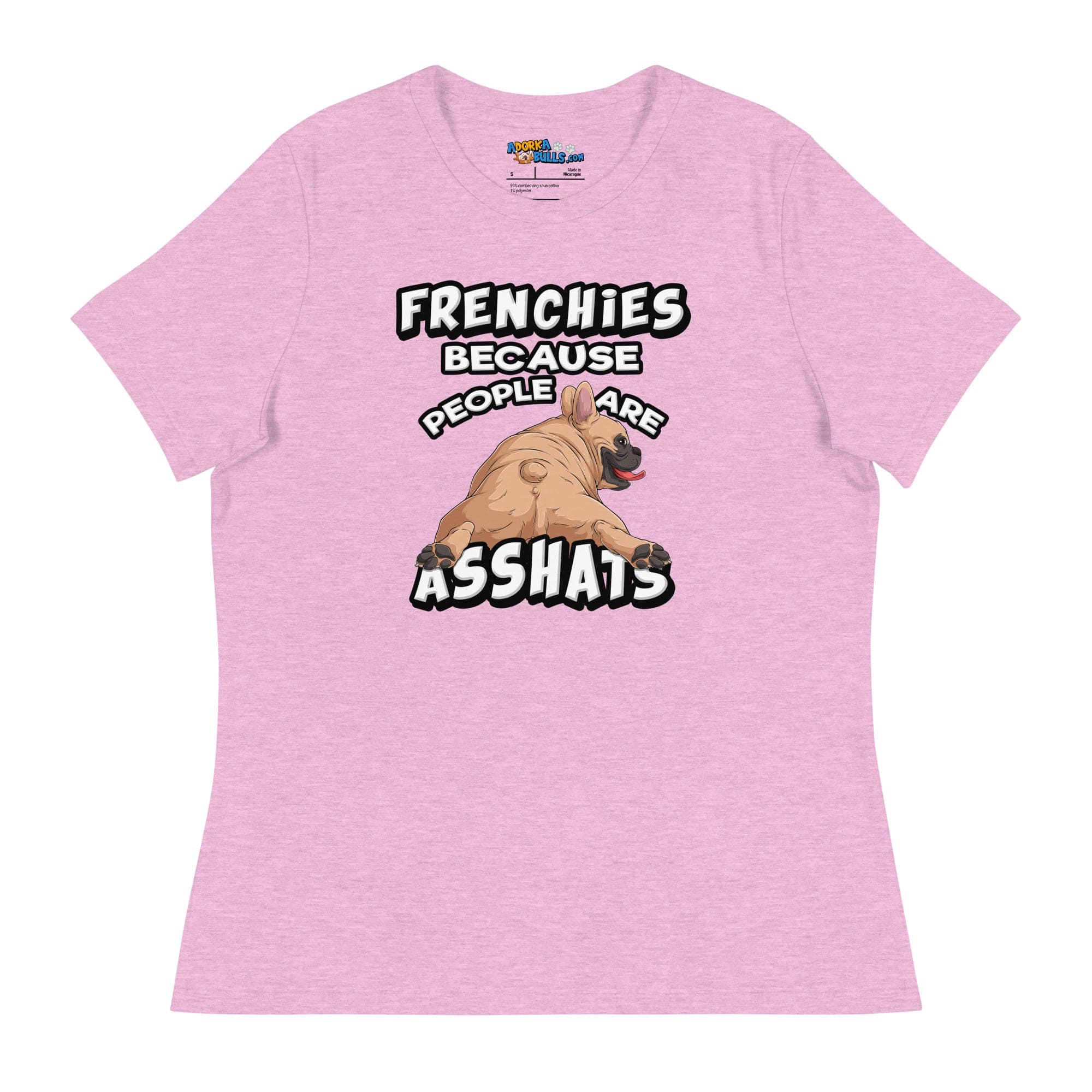 "People are Asshats" French Bulldog Women&