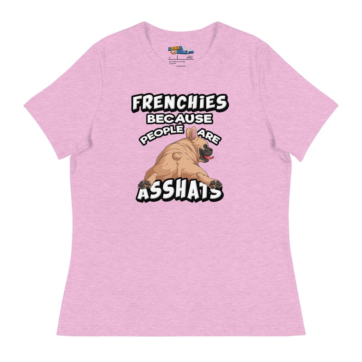 "People are Asshats" French Bulldog Women&