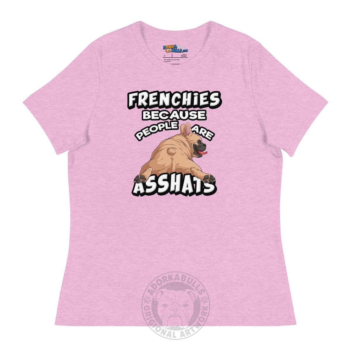 "People are Asshats" French Bulldog Women&