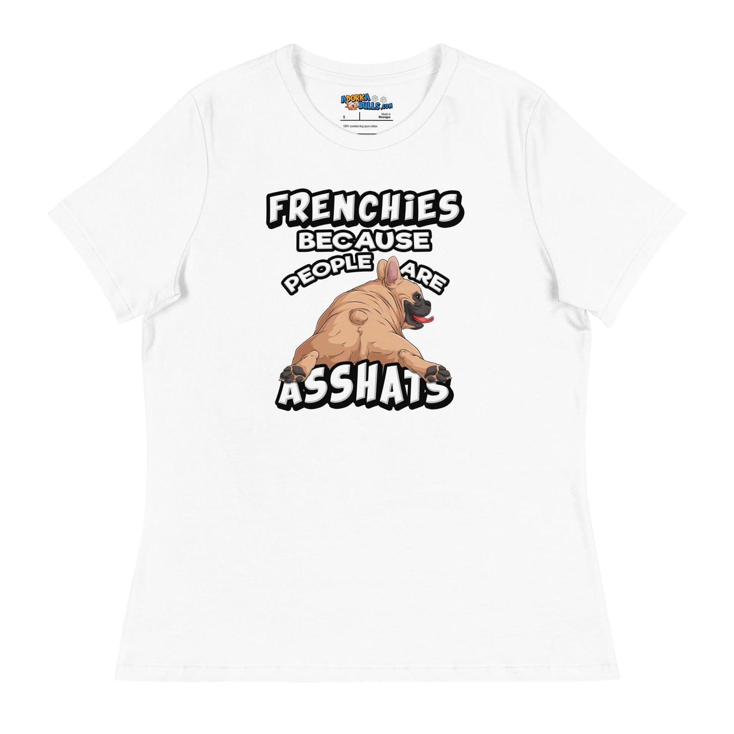 "People are Asshats" French Bulldog Women&