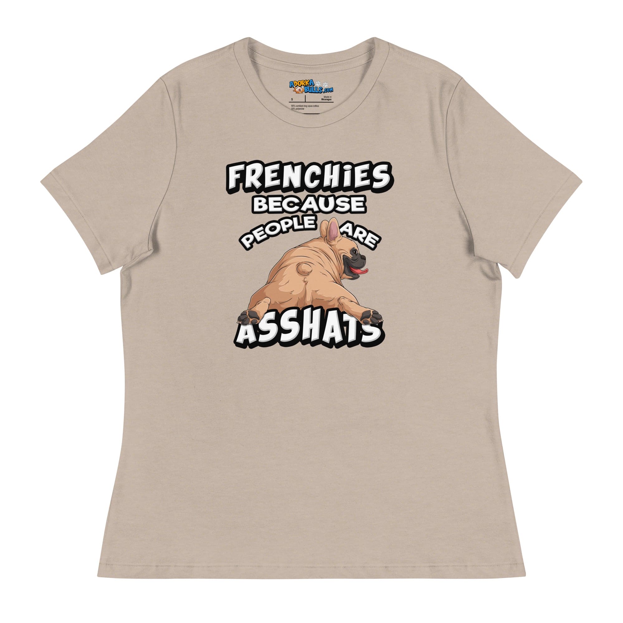 "People are Asshats" French Bulldog Women&