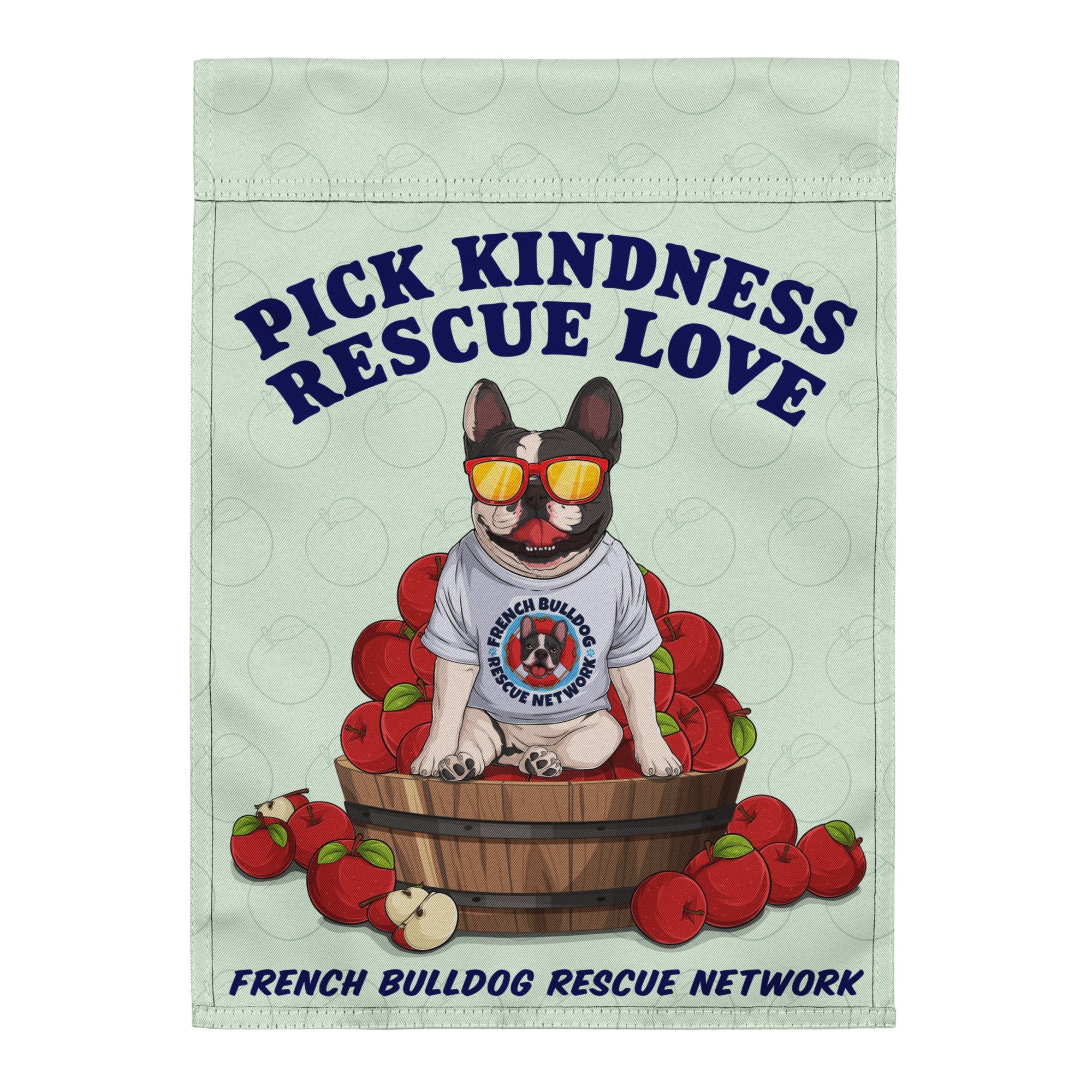 "Pick Kindness, Rescue Love" FBRN Garden Flag