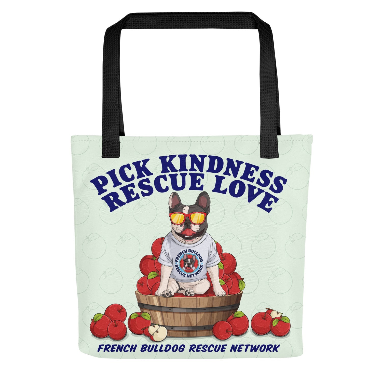 "Pick Kindness, Rescue Love" FBRN Tote Bag