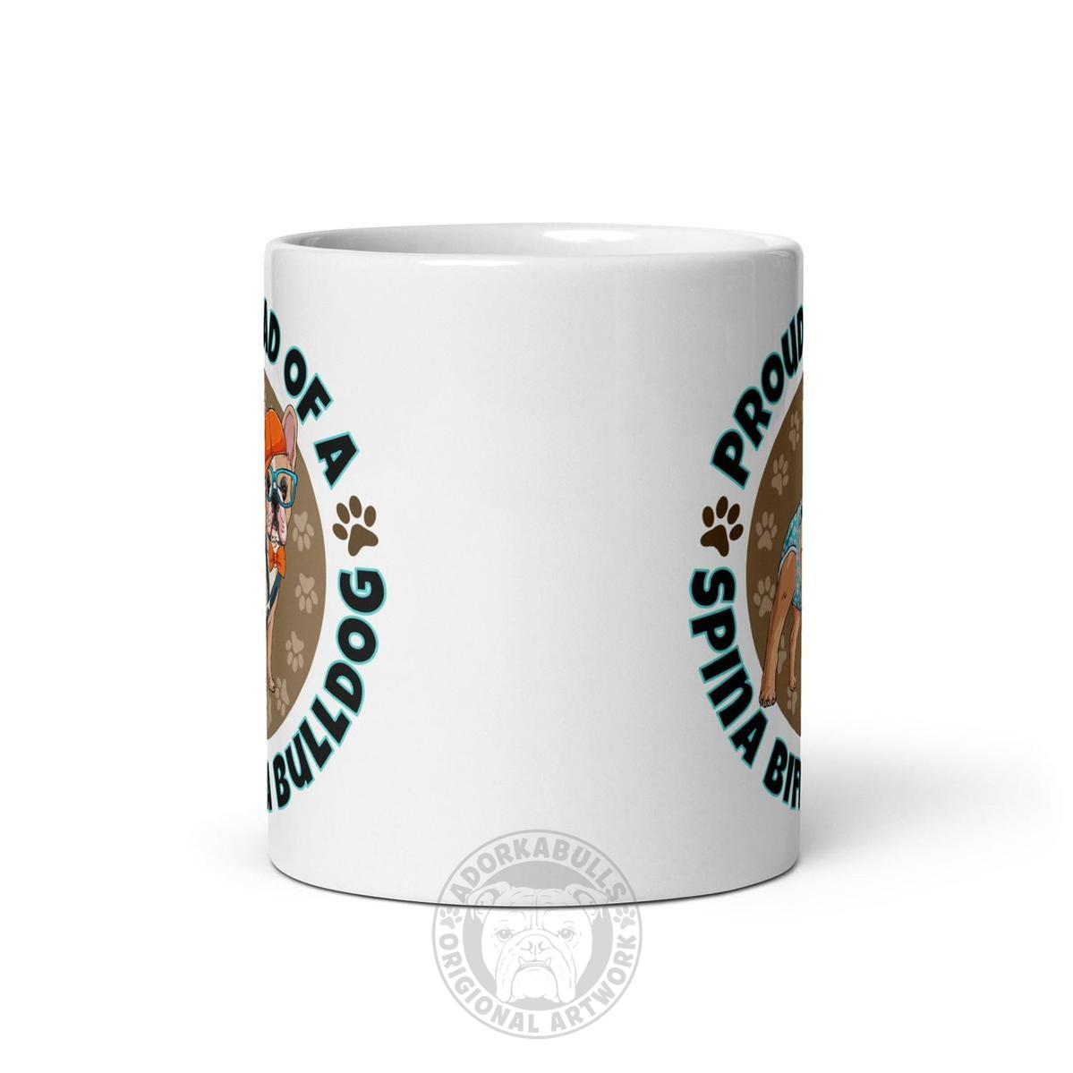 Proud Dad of a Spina Bifida Bulldog Mug