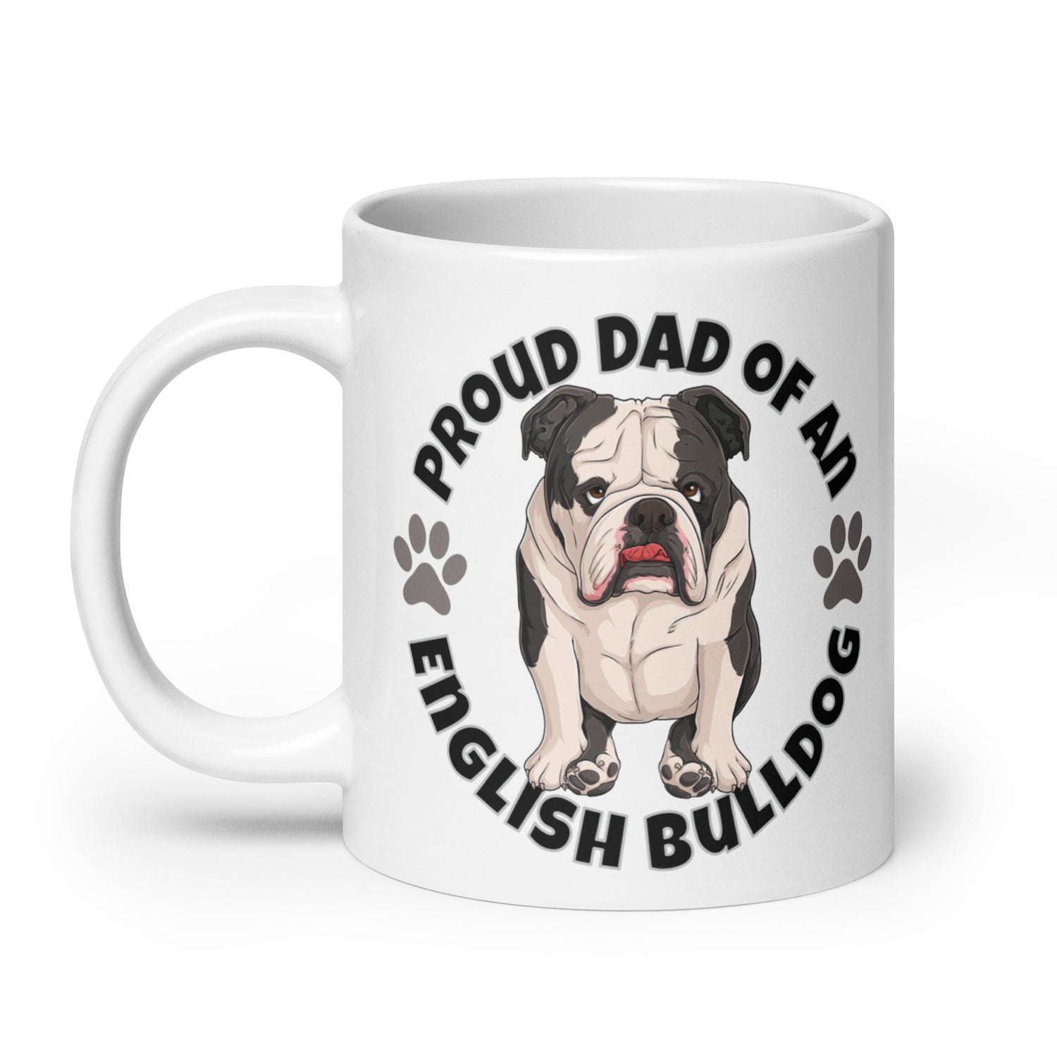 Proud Dad of an English Bulldog Mug