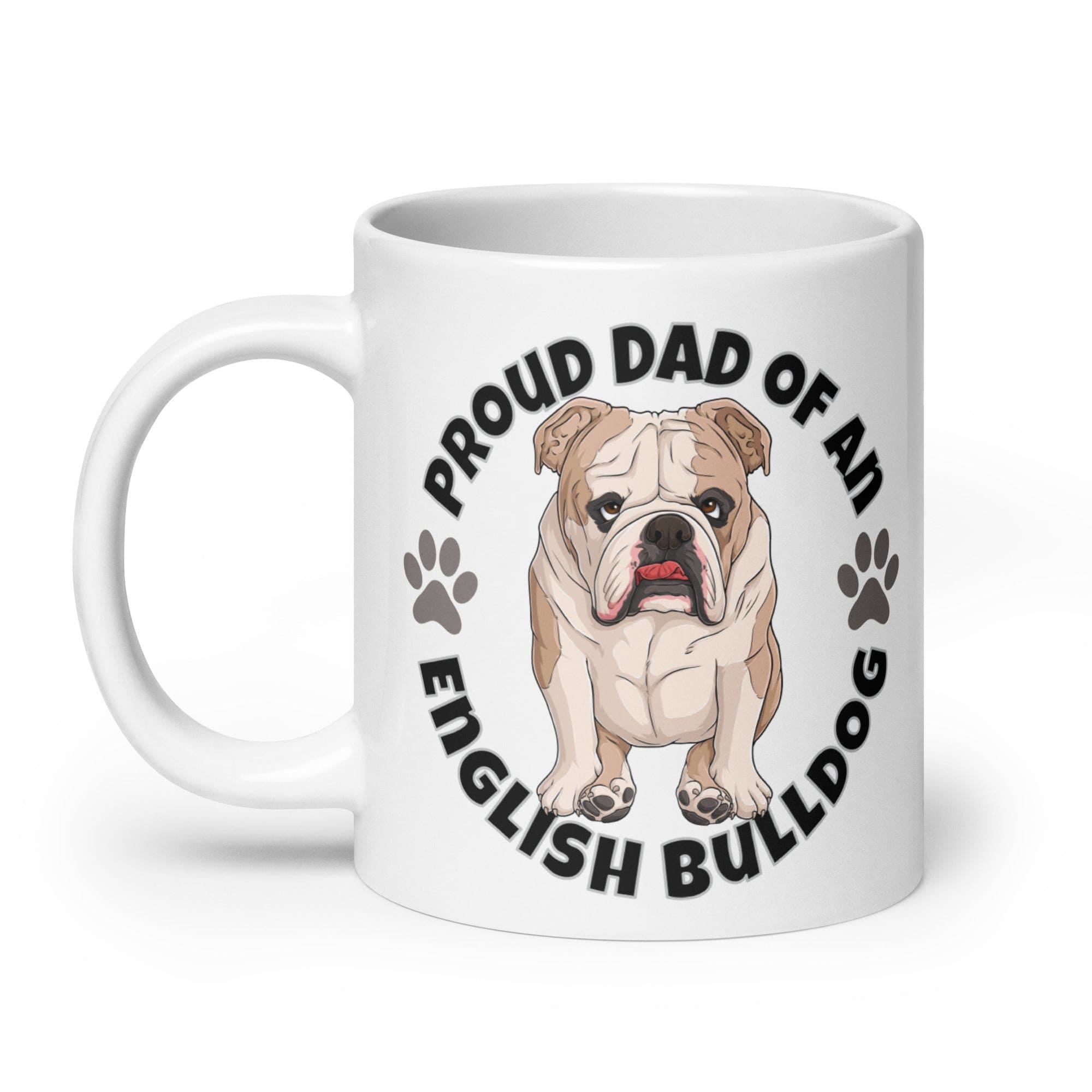 Proud Dad of an English Bulldog Mug