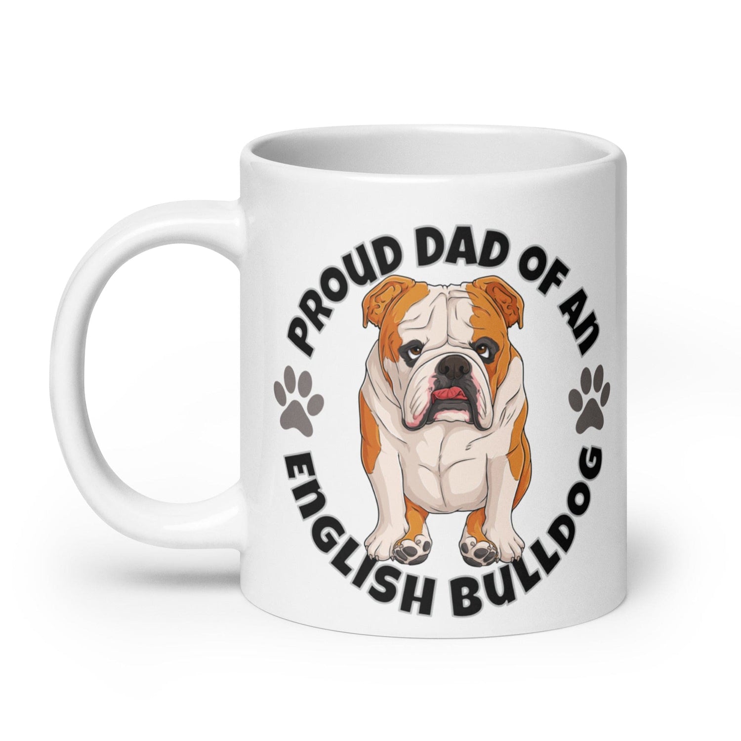 Proud Dad of an English Bulldog Mug