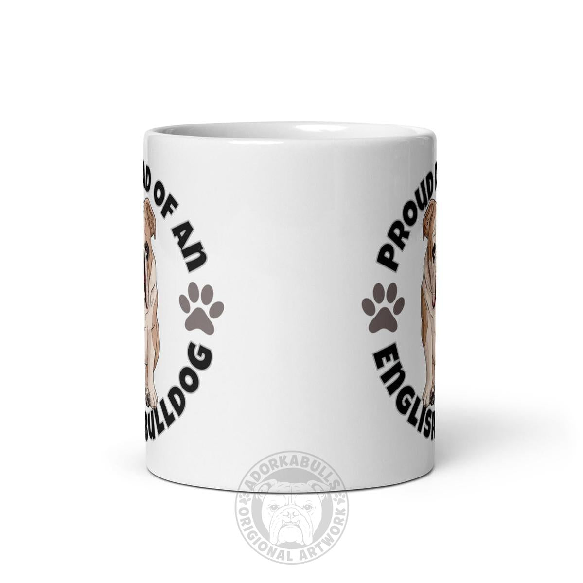 Proud Dad of an English Bulldog Mug