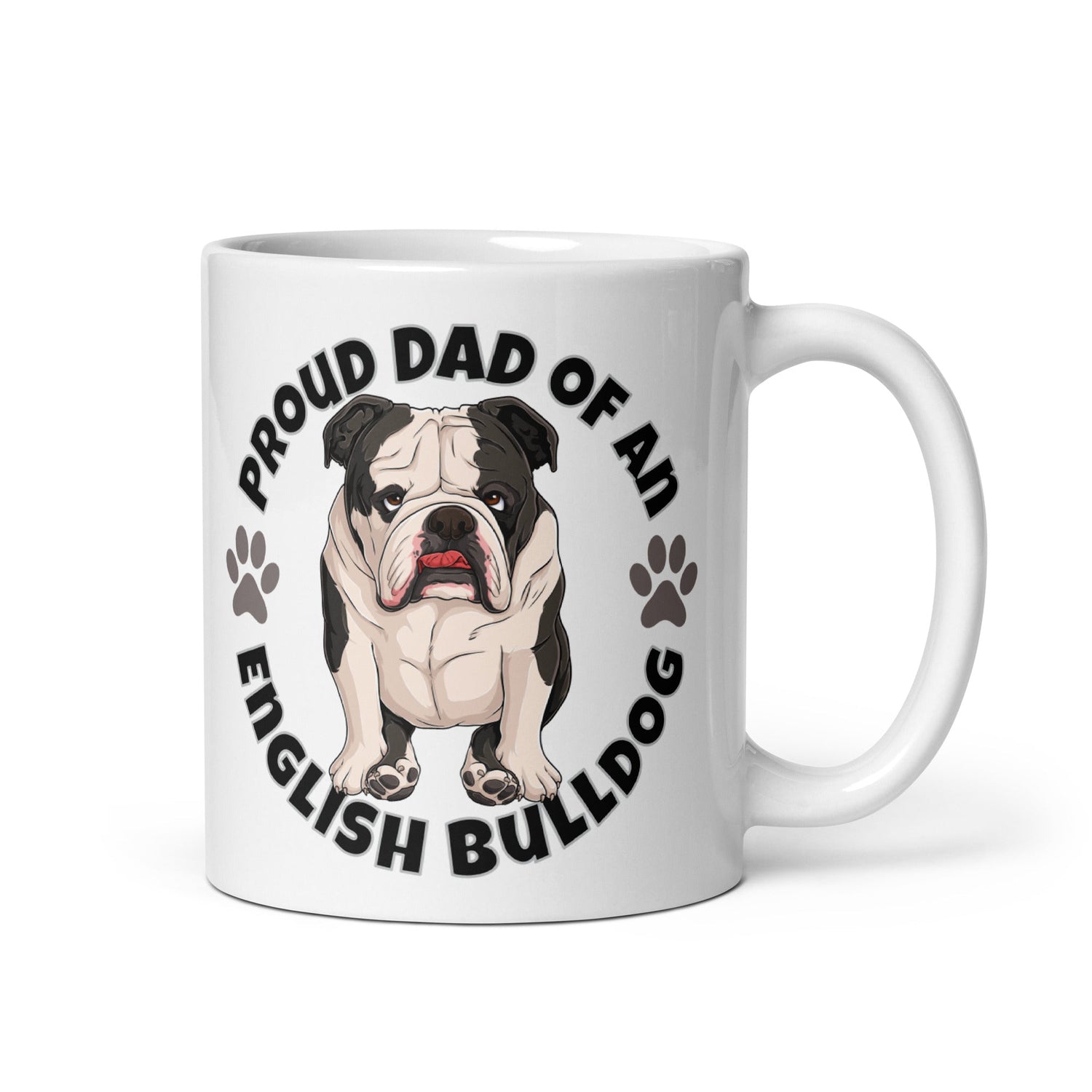 Proud Dad of an English Bulldog Mug