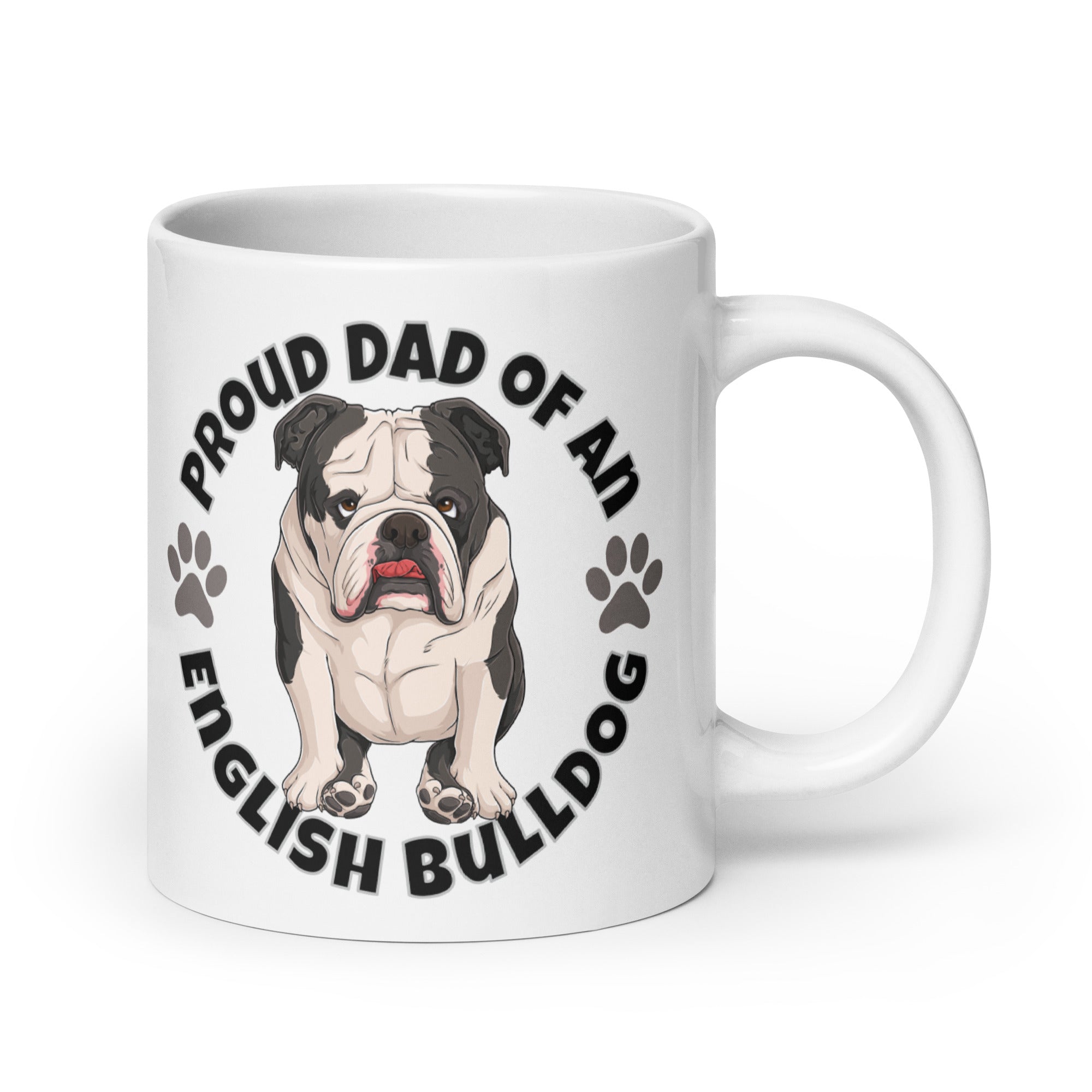 Proud Dad of an English Bulldog Mug