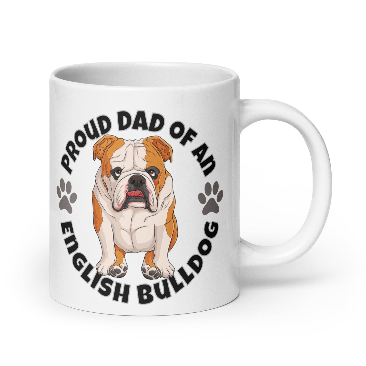 Proud Dad of an English Bulldog Mug