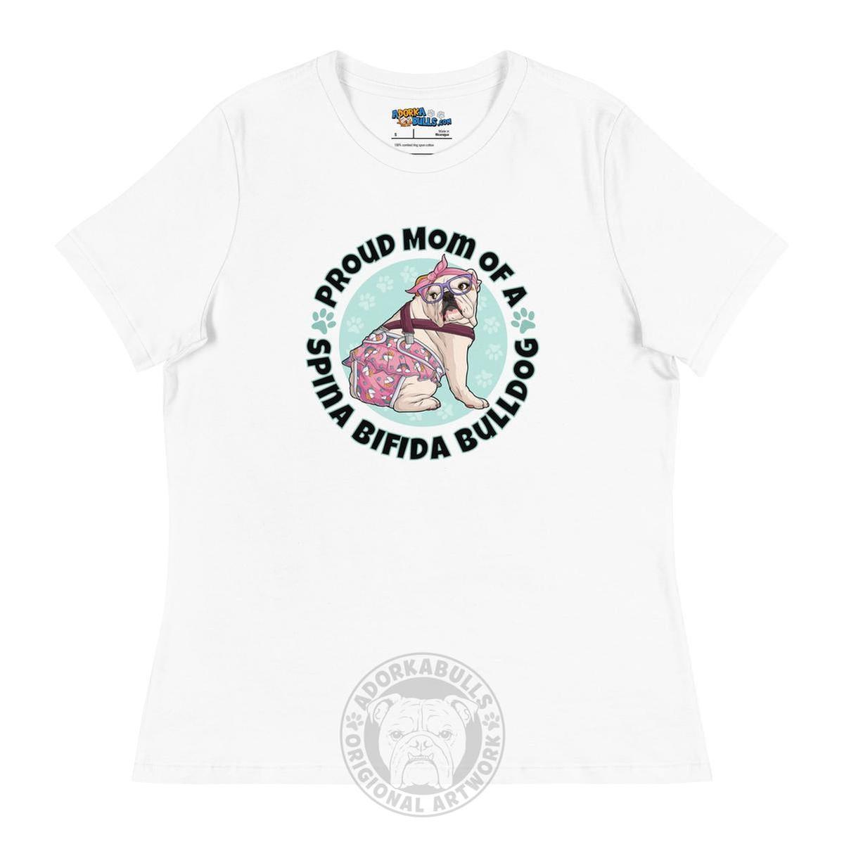 Proud Mom of a Spina Bifida Bulldog Women&