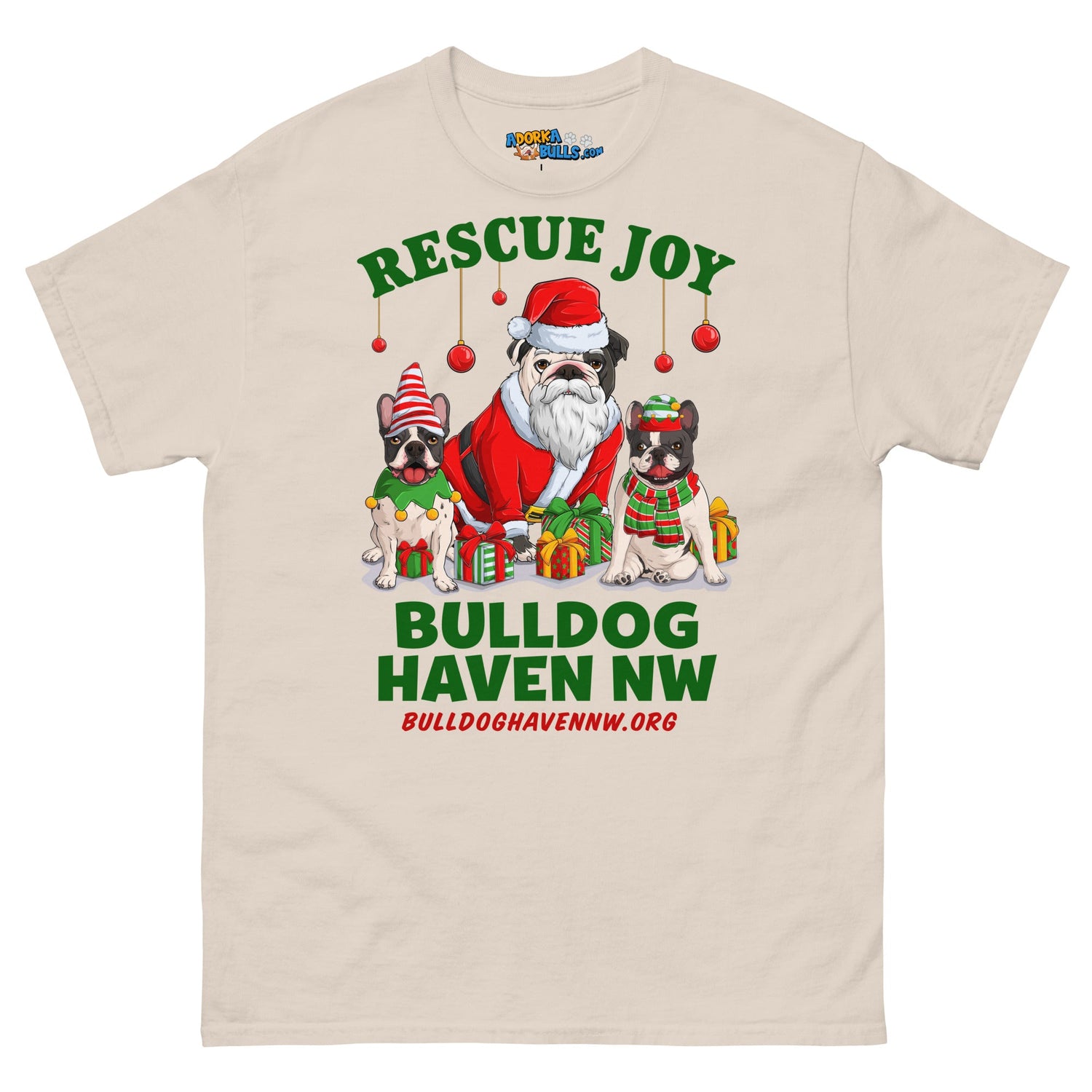 "Rescue Joy" BHNW Christmas Men’s T-Shirt