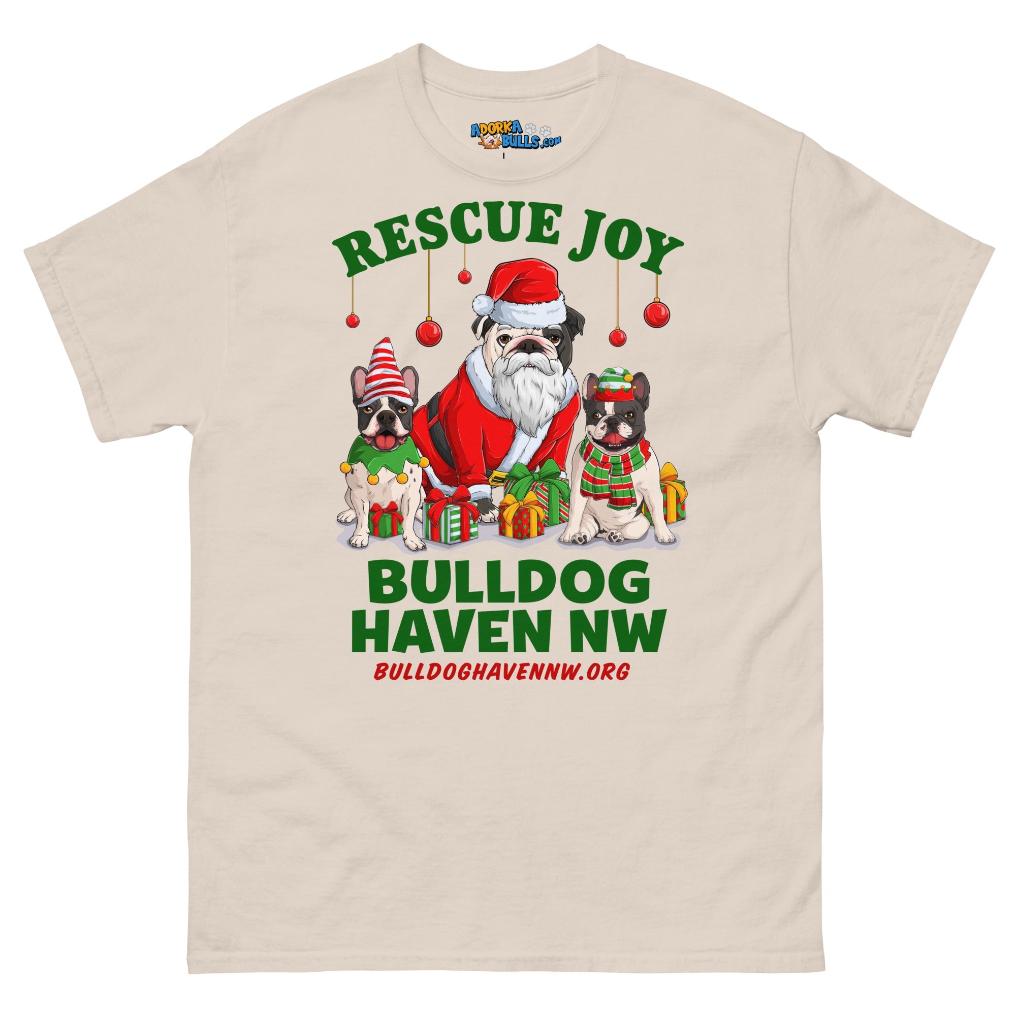 "Rescue Joy" BHNW Christmas Men’s T-Shirt