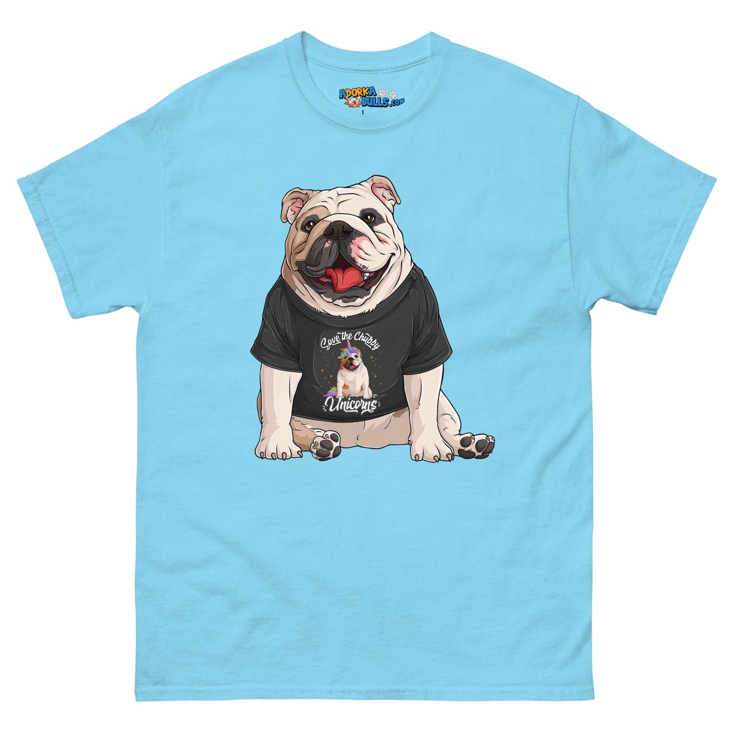 "Save The Chubby Unicorns" English Bulldog Men&