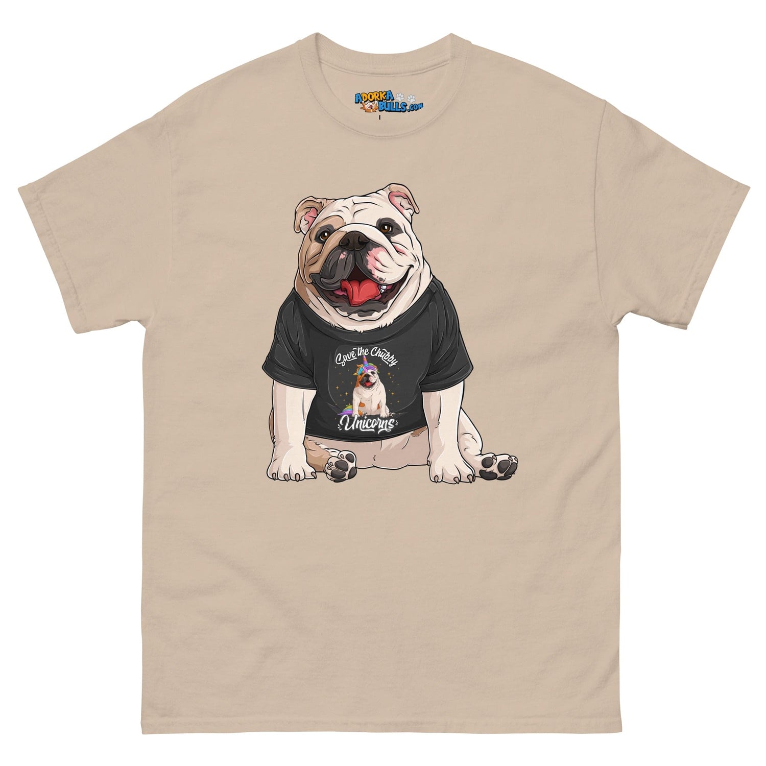 "Save The Chubby Unicorns" English Bulldog Men&