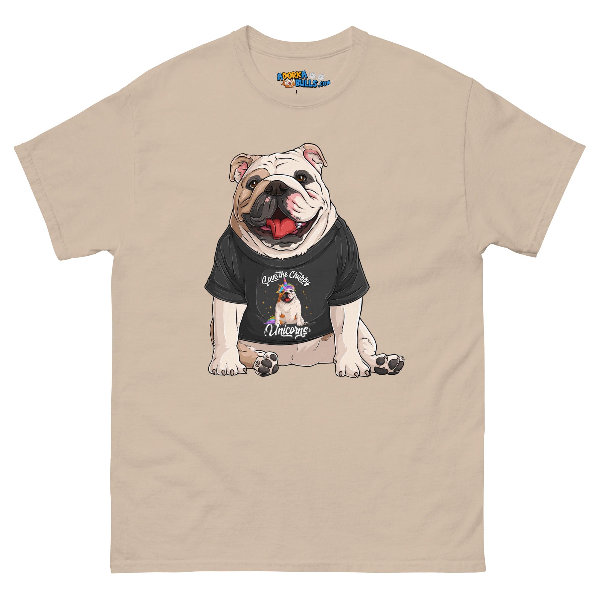 "Save The Chubby Unicorns" English Bulldog Men&