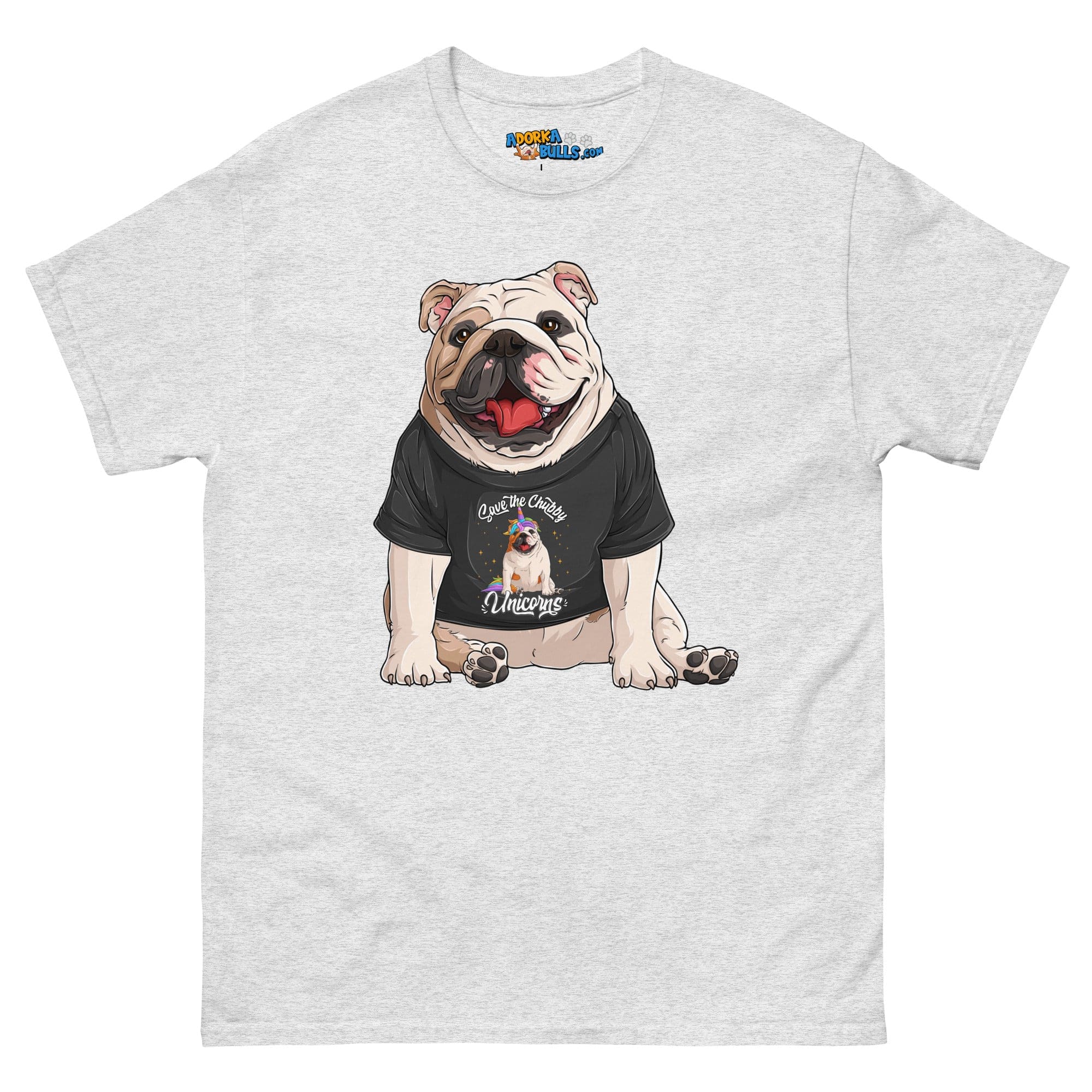 "Save The Chubby Unicorns" English Bulldog Men&