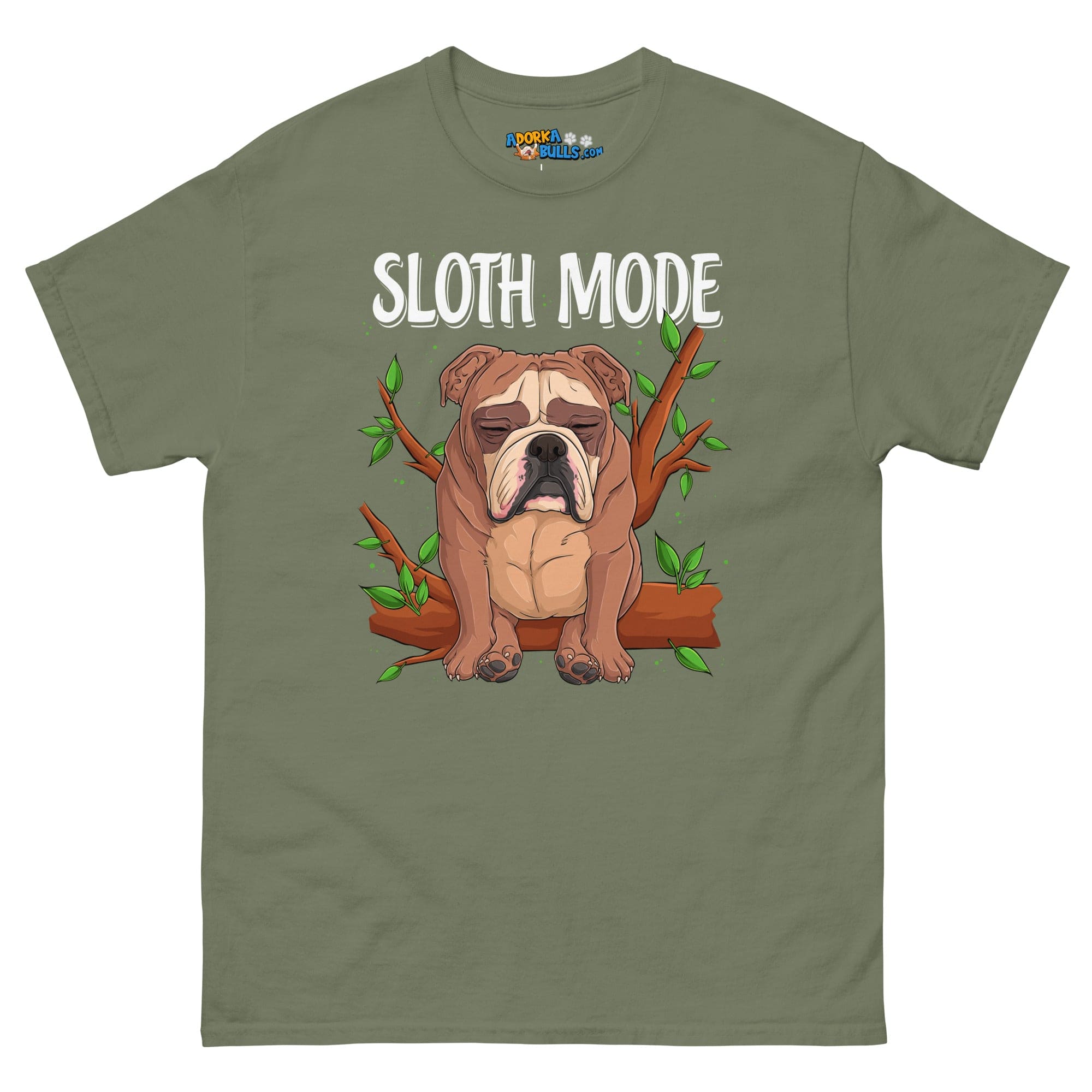 "Sloth Mode" English Bulldog Men&