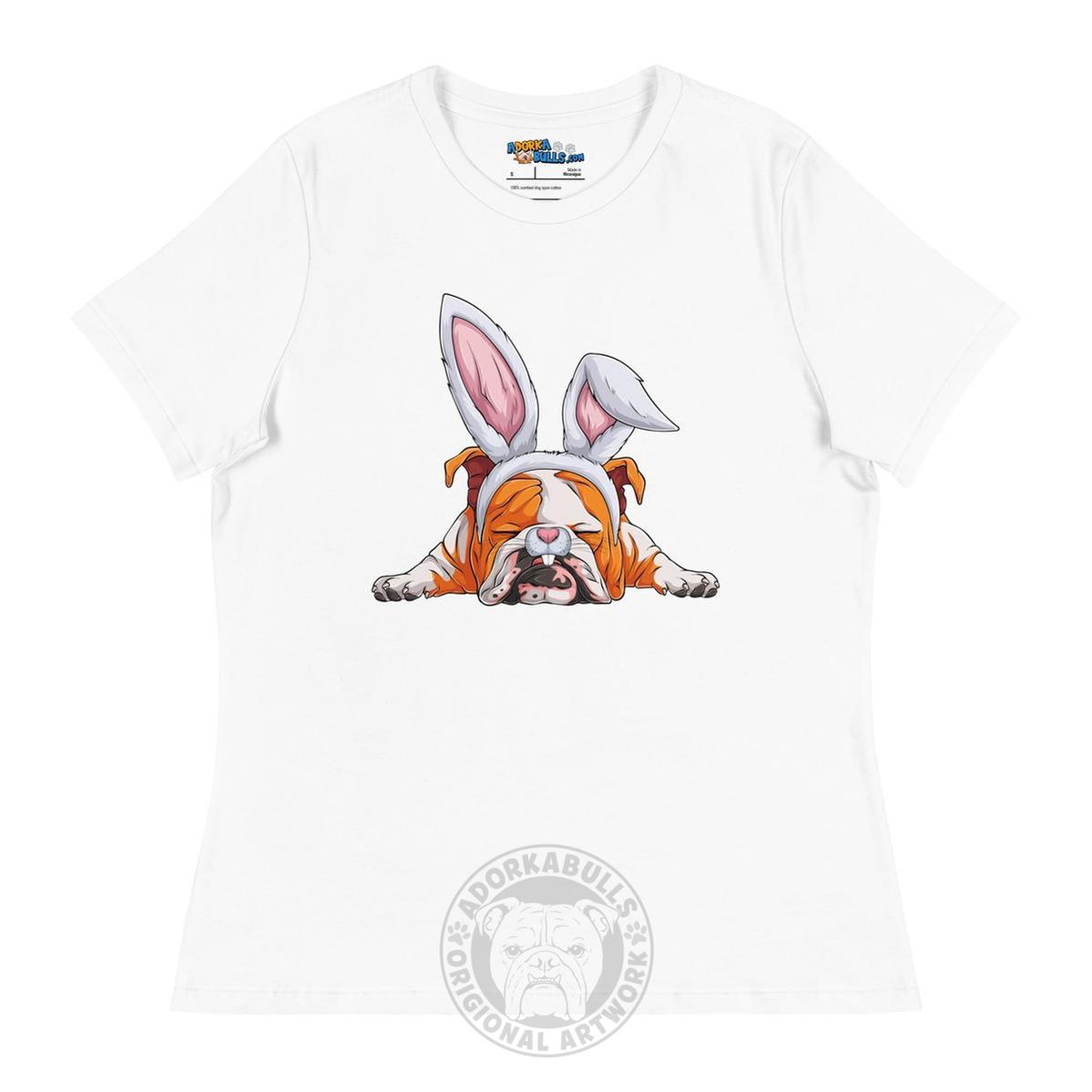Snoozing Easter Bunny Women&