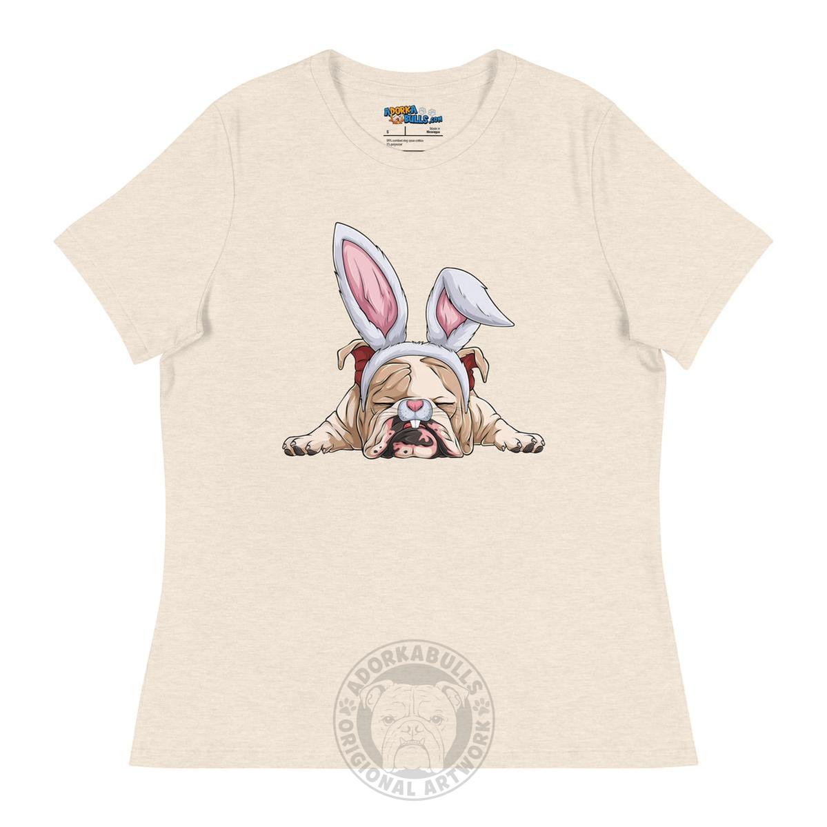 Snoozing Easter Bunny Women&