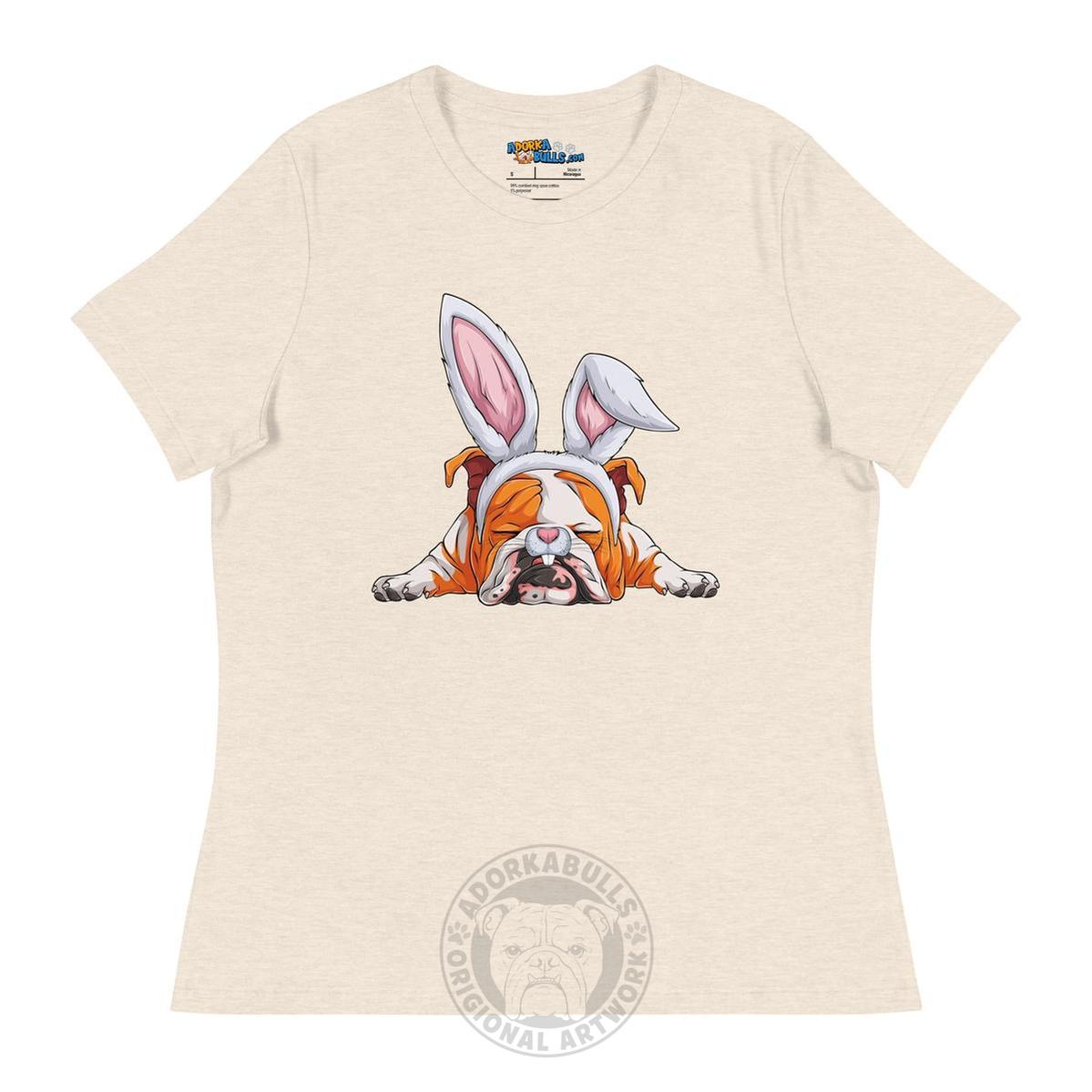 Snoozing Easter Bunny Women&