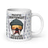 "Snow Bullies" English Bulldog Skier Mug