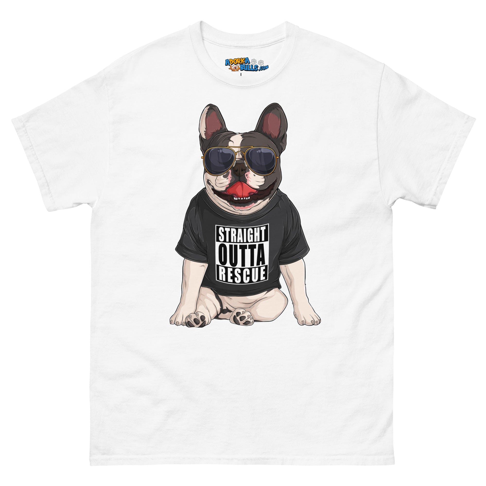 "Straight Outta Rescue" French Bulldog Men&