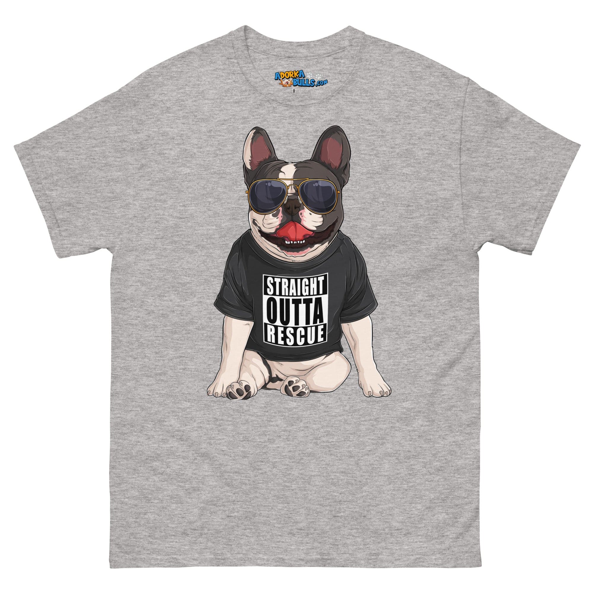 "Straight Outta Rescue" French Bulldog Men&