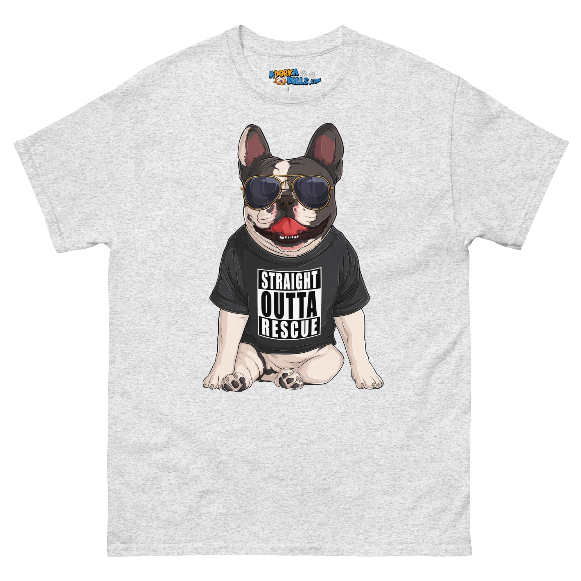 "Straight Outta Rescue" French Bulldog Men&