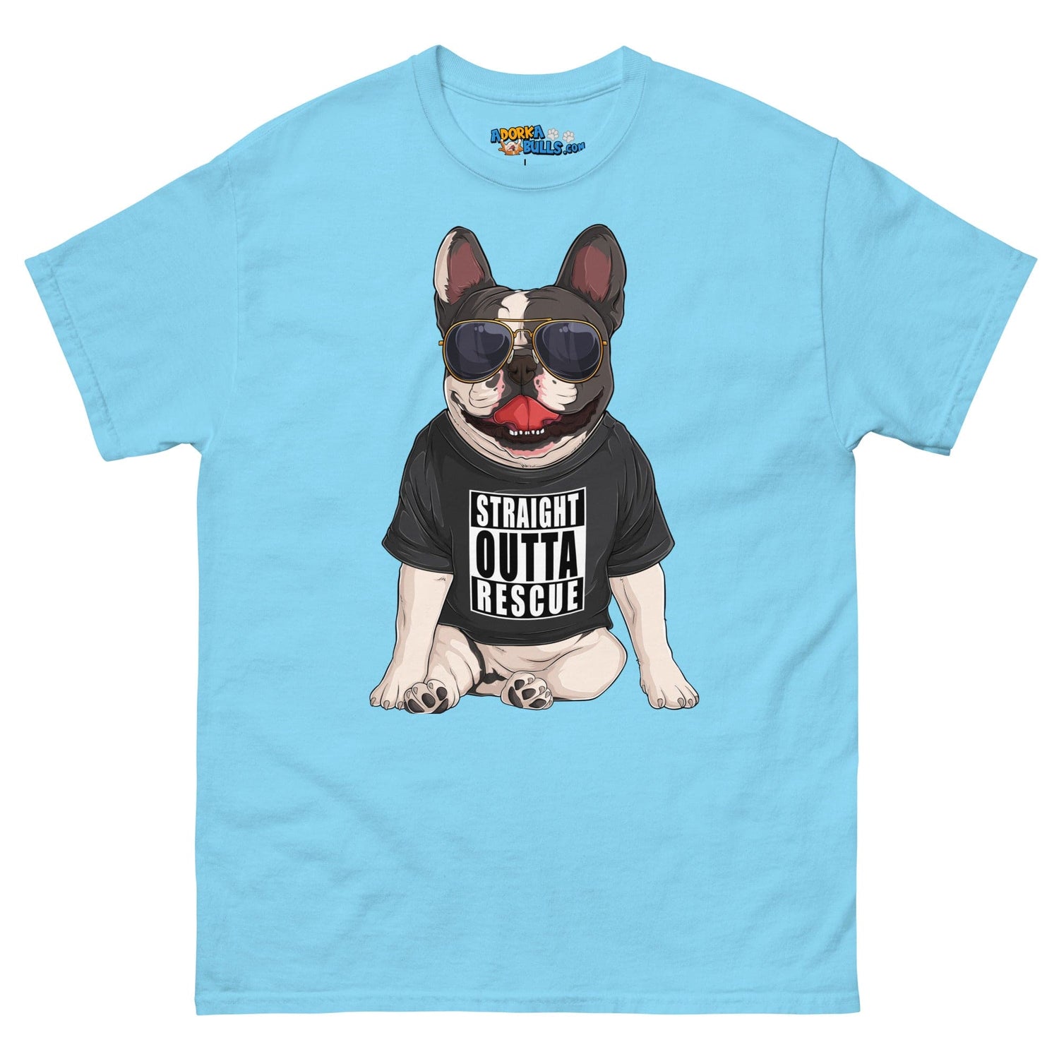"Straight Outta Rescue" French Bulldog Men&
