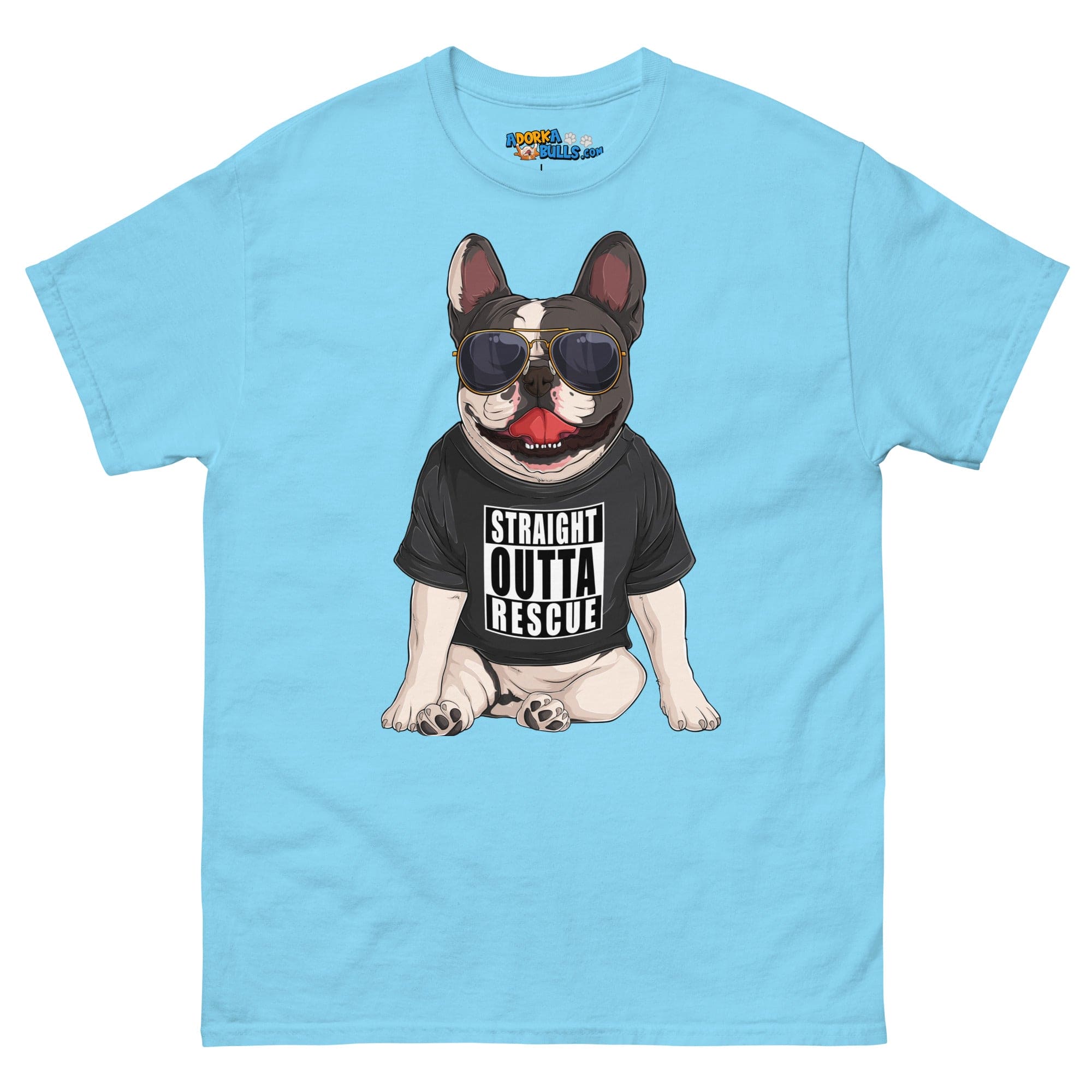 "Straight Outta Rescue" French Bulldog Men&