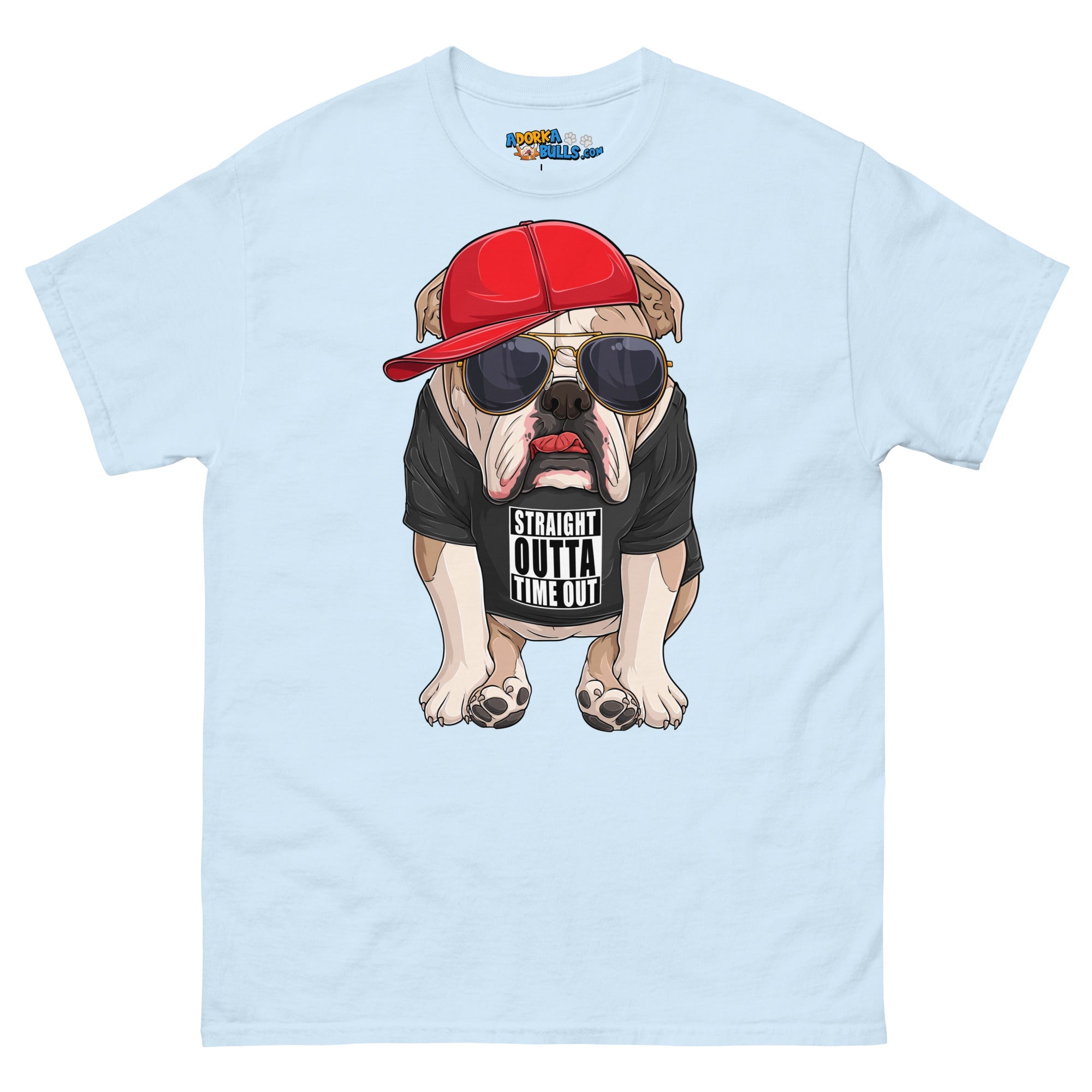 "Straight Outta Time Out" English Bulldog Men&