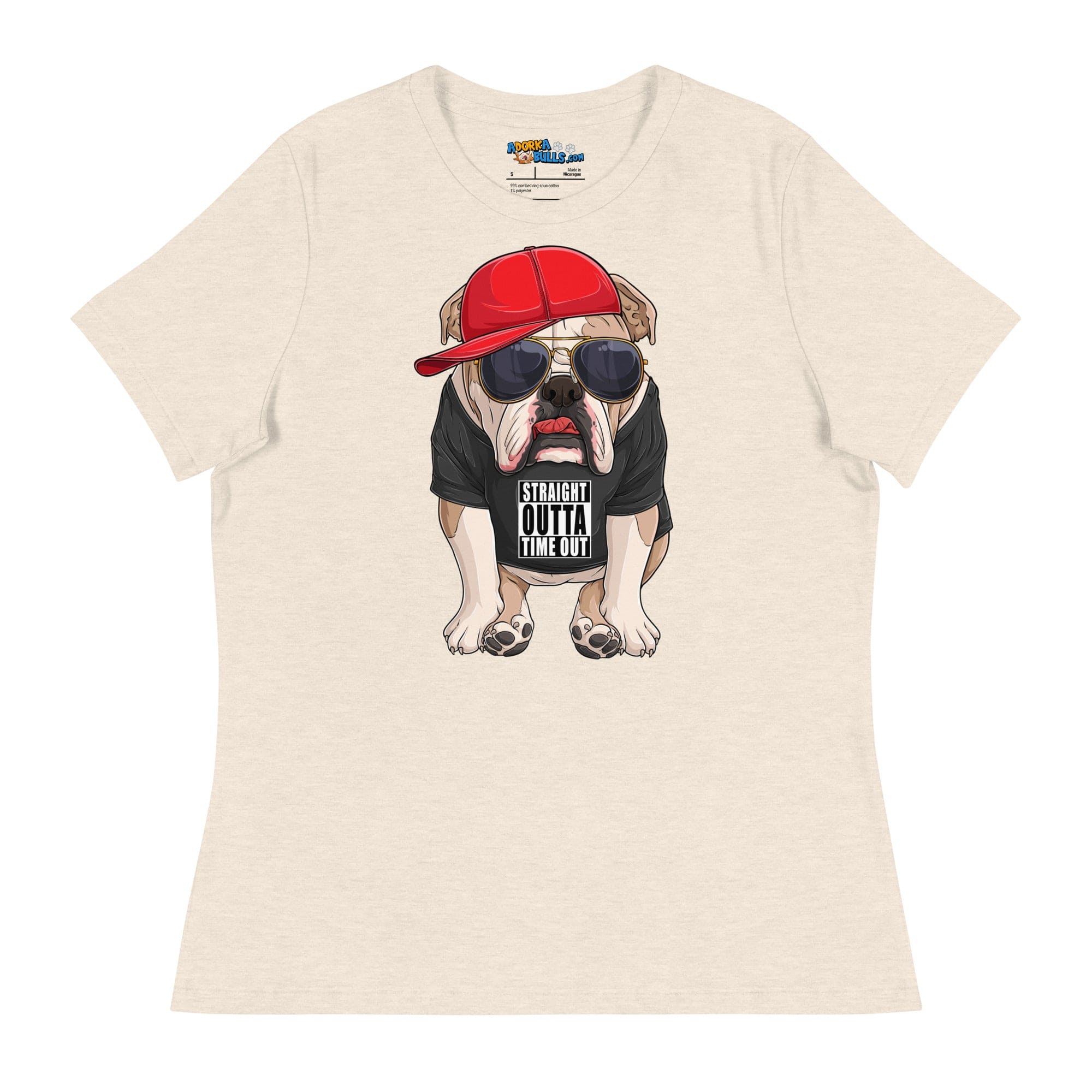 "Straight Outta Time Out" English Bulldog Women&