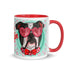 "Stud Muffin" English Bulldog Mug | B&W Colored Male