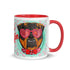 "Stud Muffin" English Bulldog Mug | Tri Colored Male