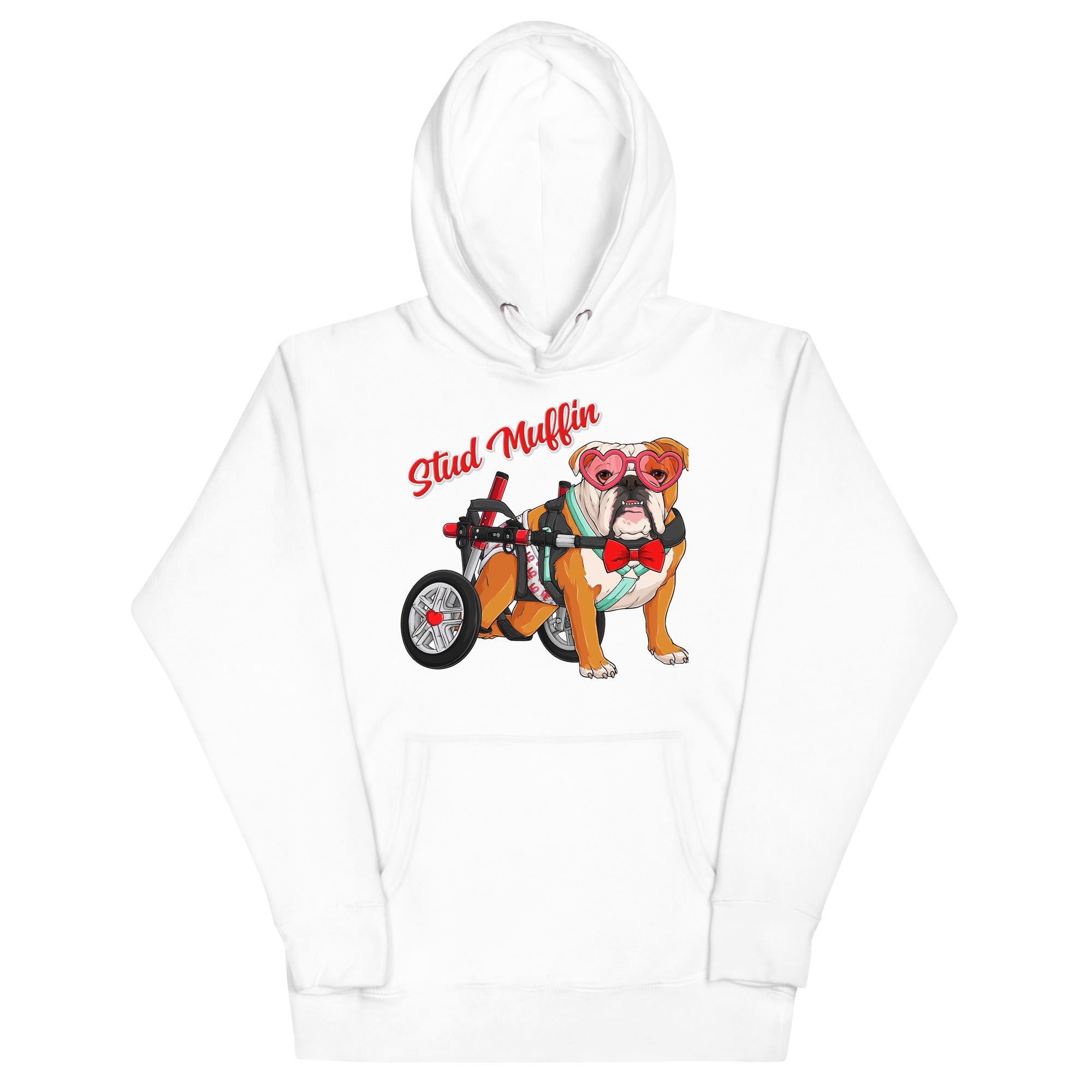 Stud Muffin (Red Love) Unisex Hoodie