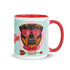 "Stud Muffin" with Arrow of Love English Bulldog Mug | Tri Colored Male