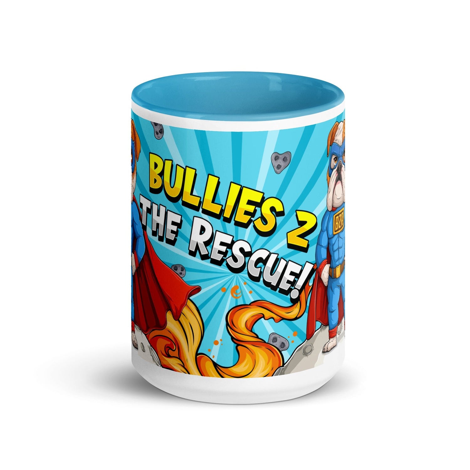 Super Bullies to the Rescue Mug with Color Inside