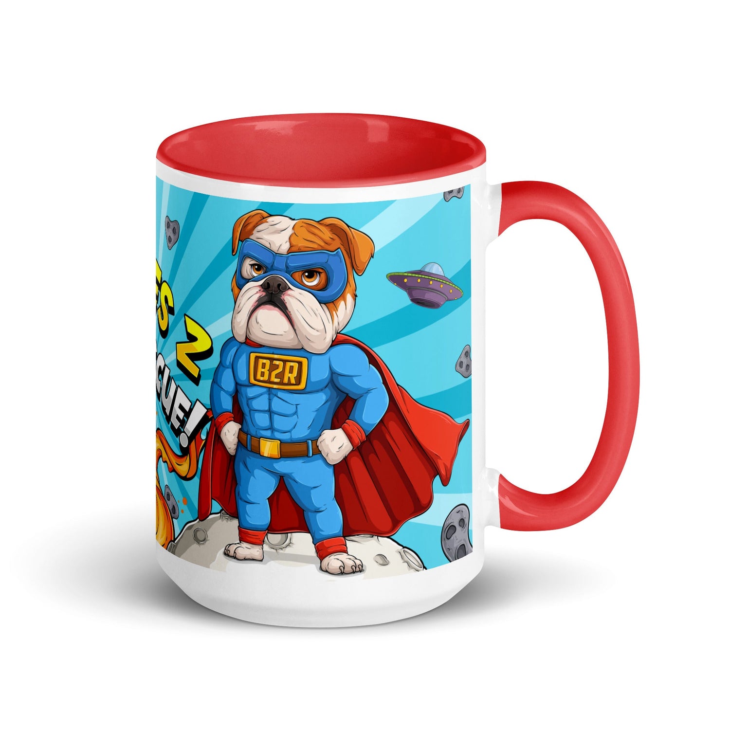 Super Bullies to the Rescue Mug with Color Inside