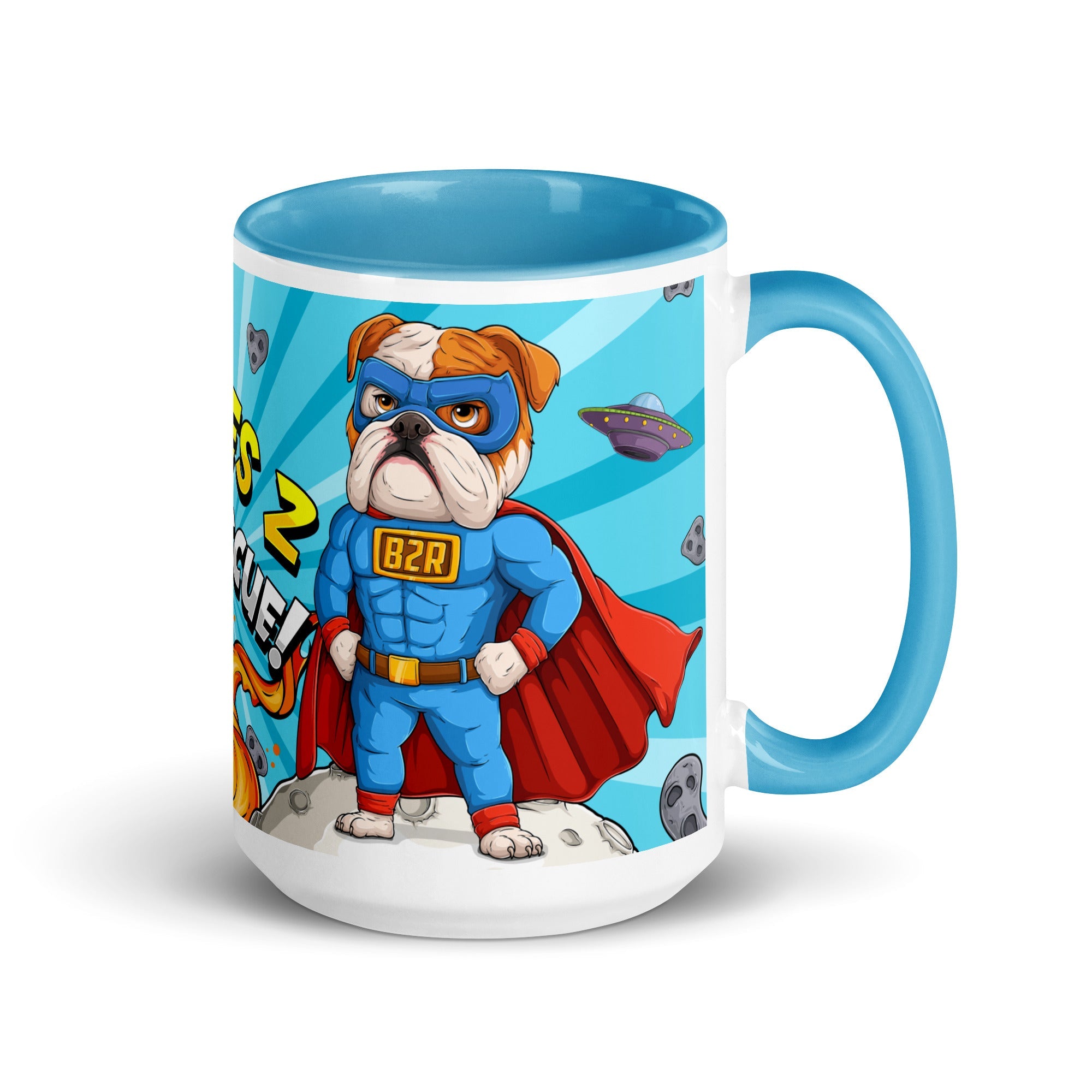 Super Bullies to the Rescue Mug with Color Inside