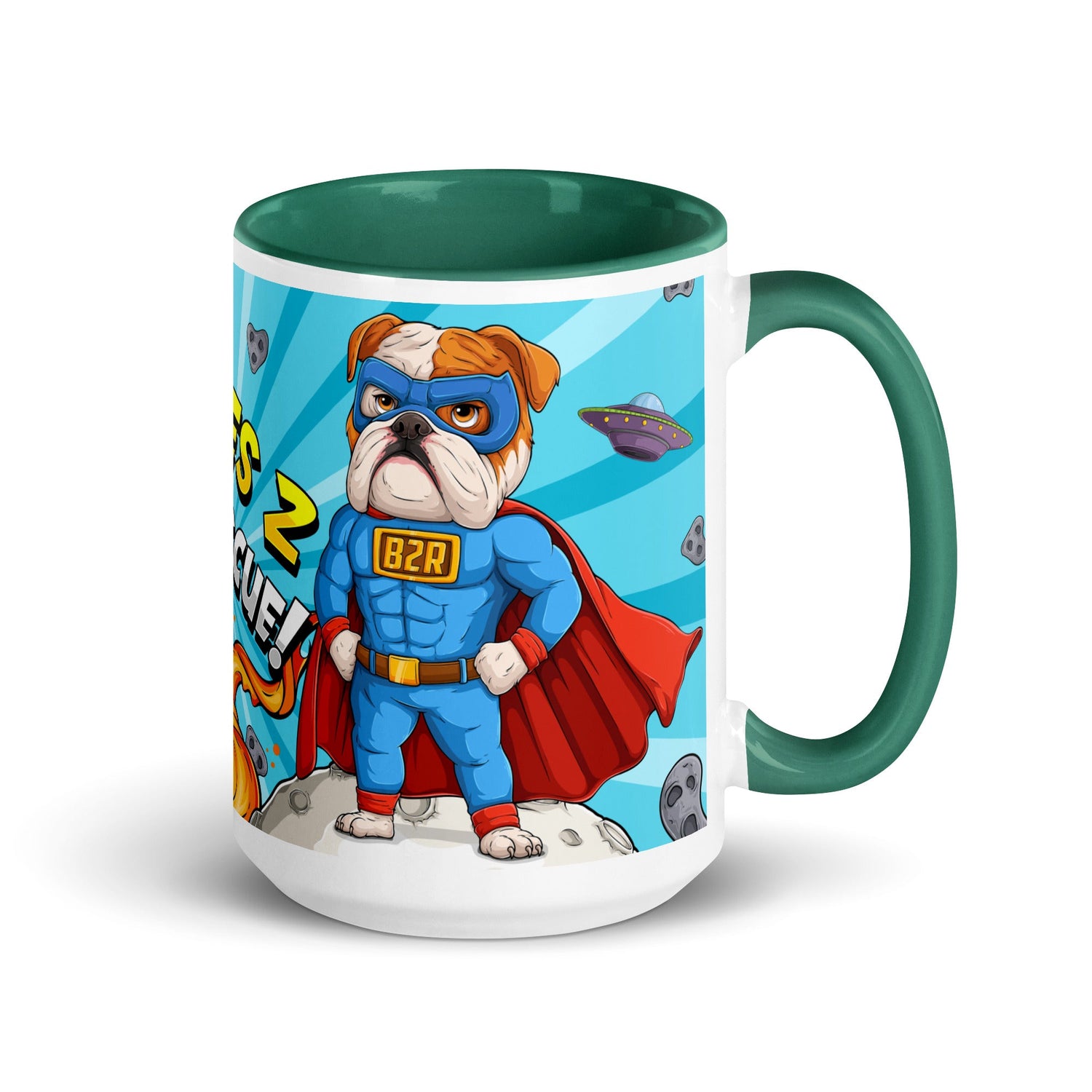 Super Bullies to the Rescue Mug with Color Inside