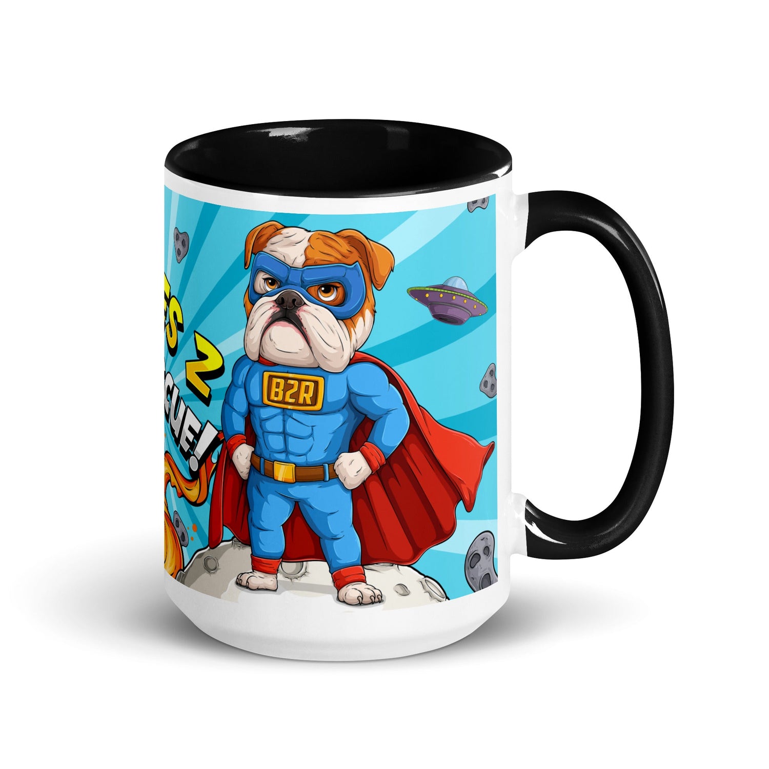 Super Bullies to the Rescue Mug with Color Inside
