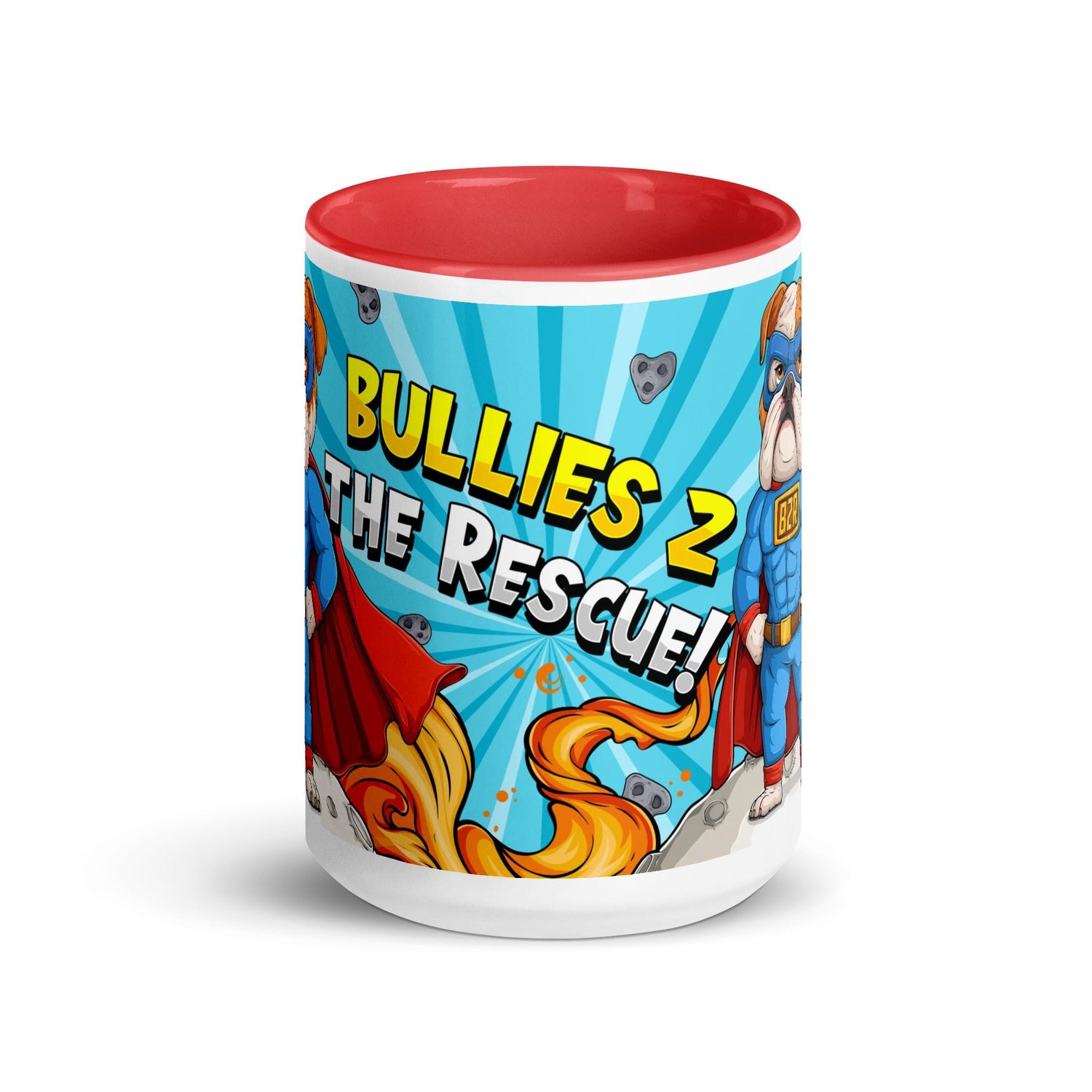 Super Bullies to the Rescue Mug with Color Inside