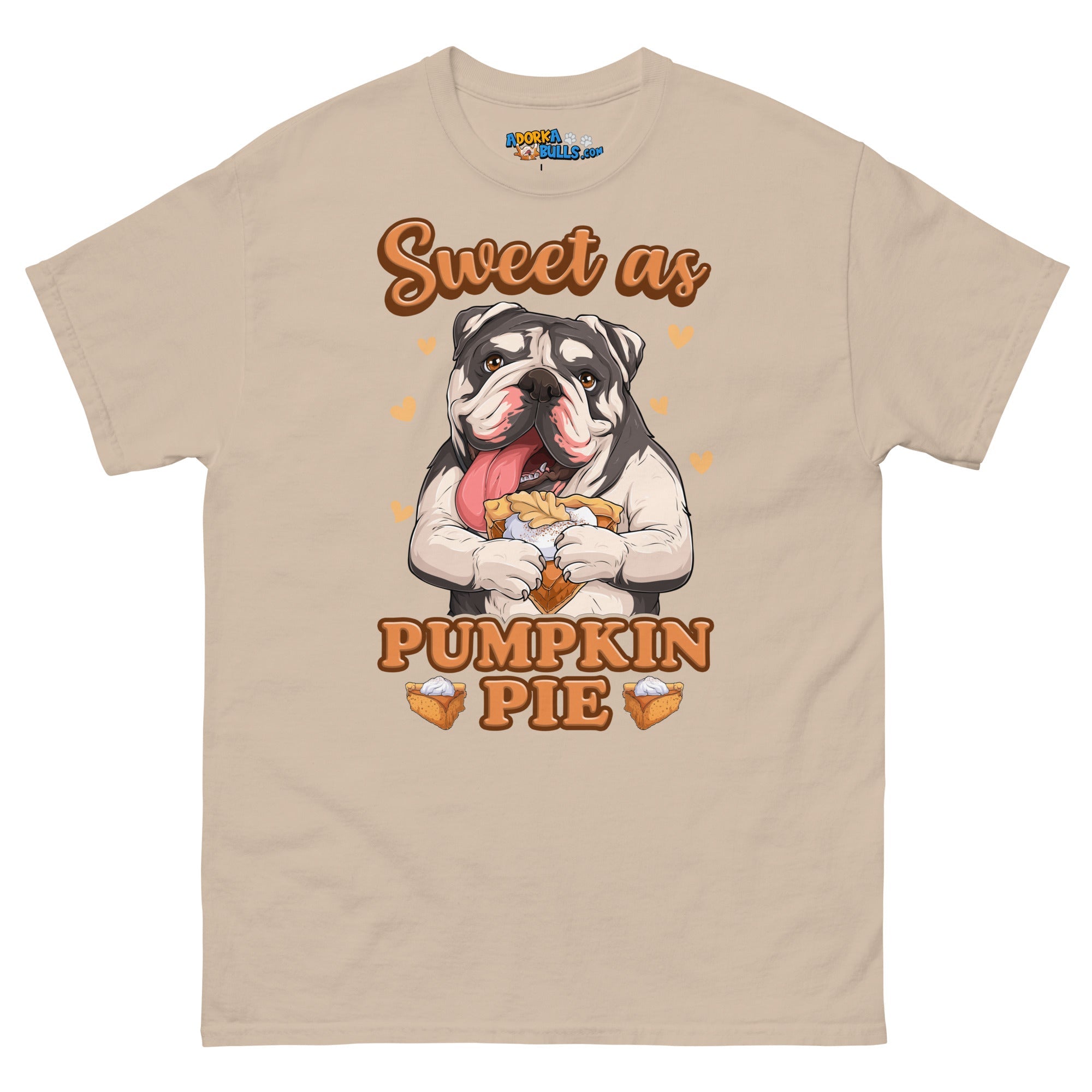 "Sweet as Pumpkin Pie" Bulldog Men&