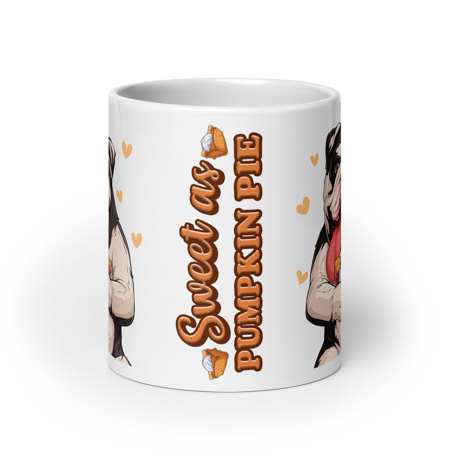 "Sweet as Pumpkin Pie" Bulldog Thanksgiving Mug