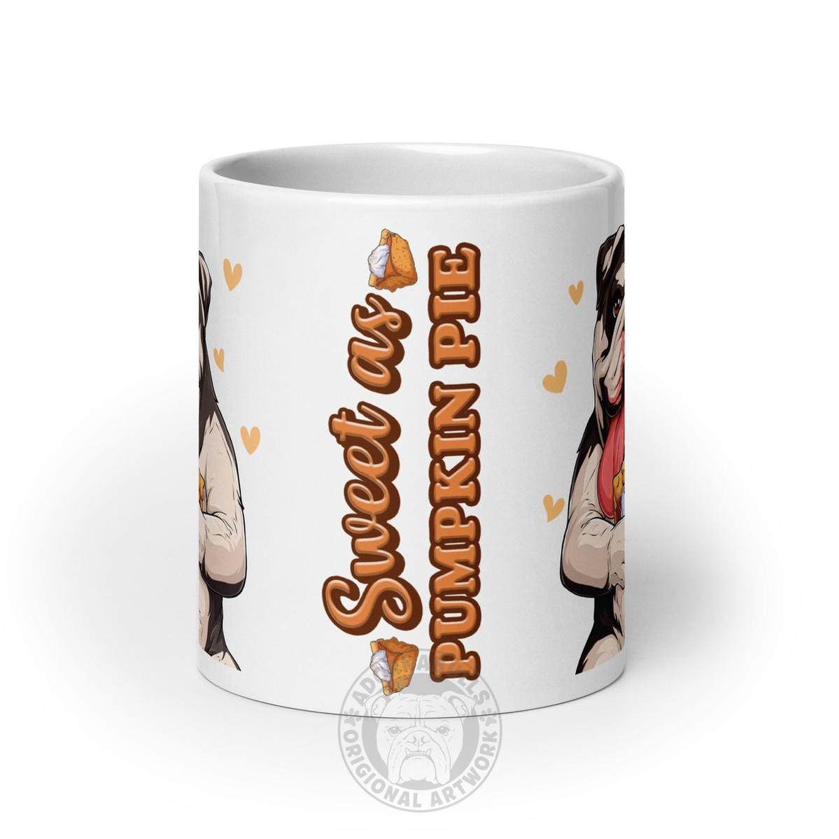 "Sweet as Pumpkin Pie" Bulldog Thanksgiving Mug