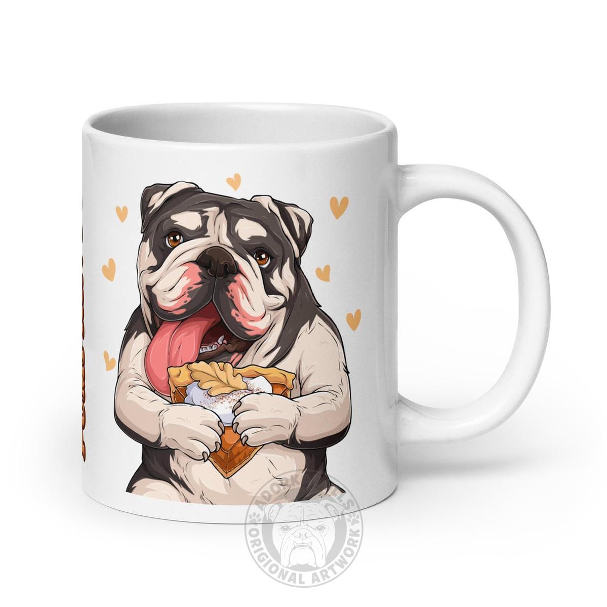 "Sweet as Pumpkin Pie" Bulldog Thanksgiving Mug